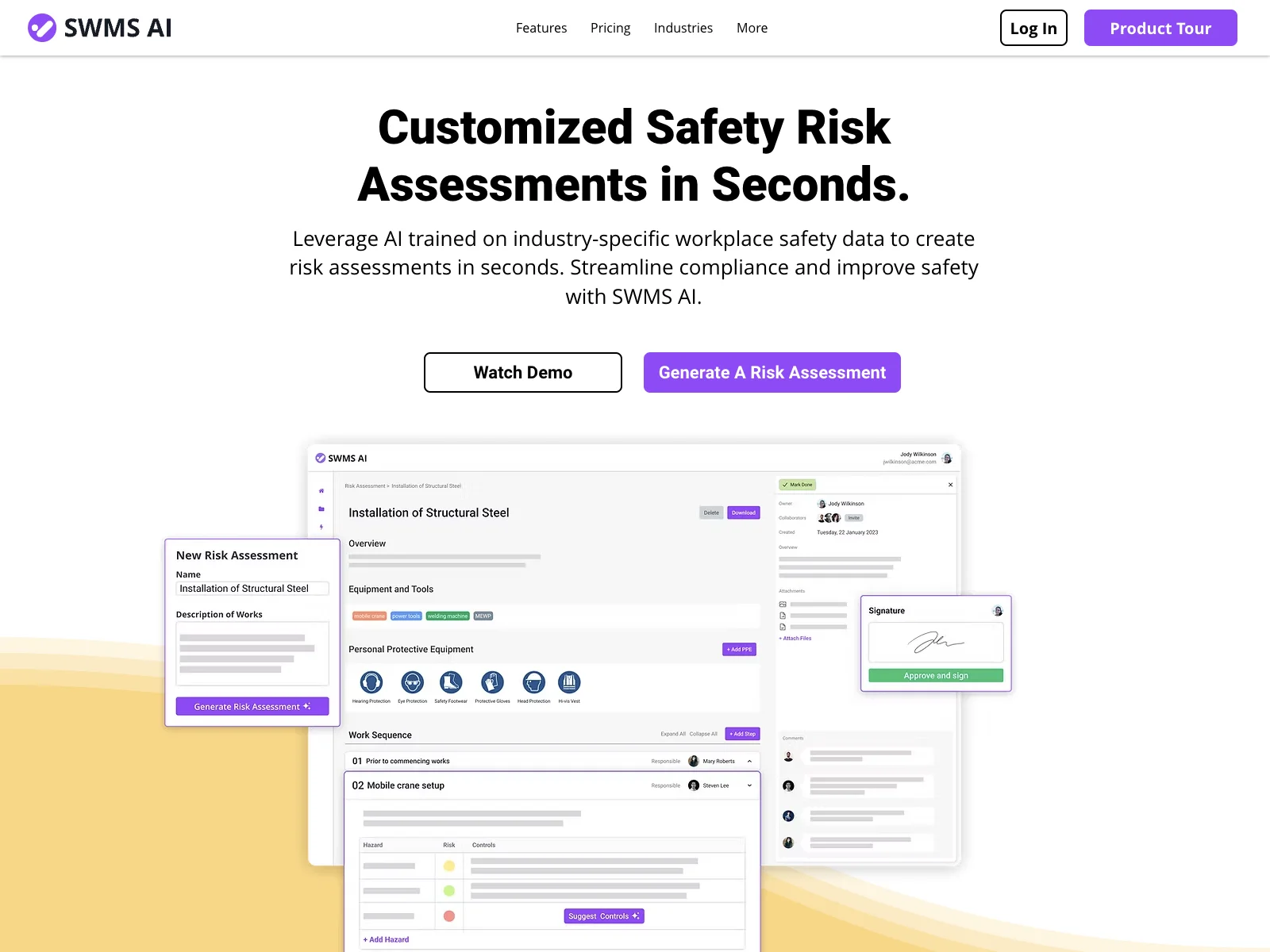 SWMS AI - Transform Safety, Automate Compliance