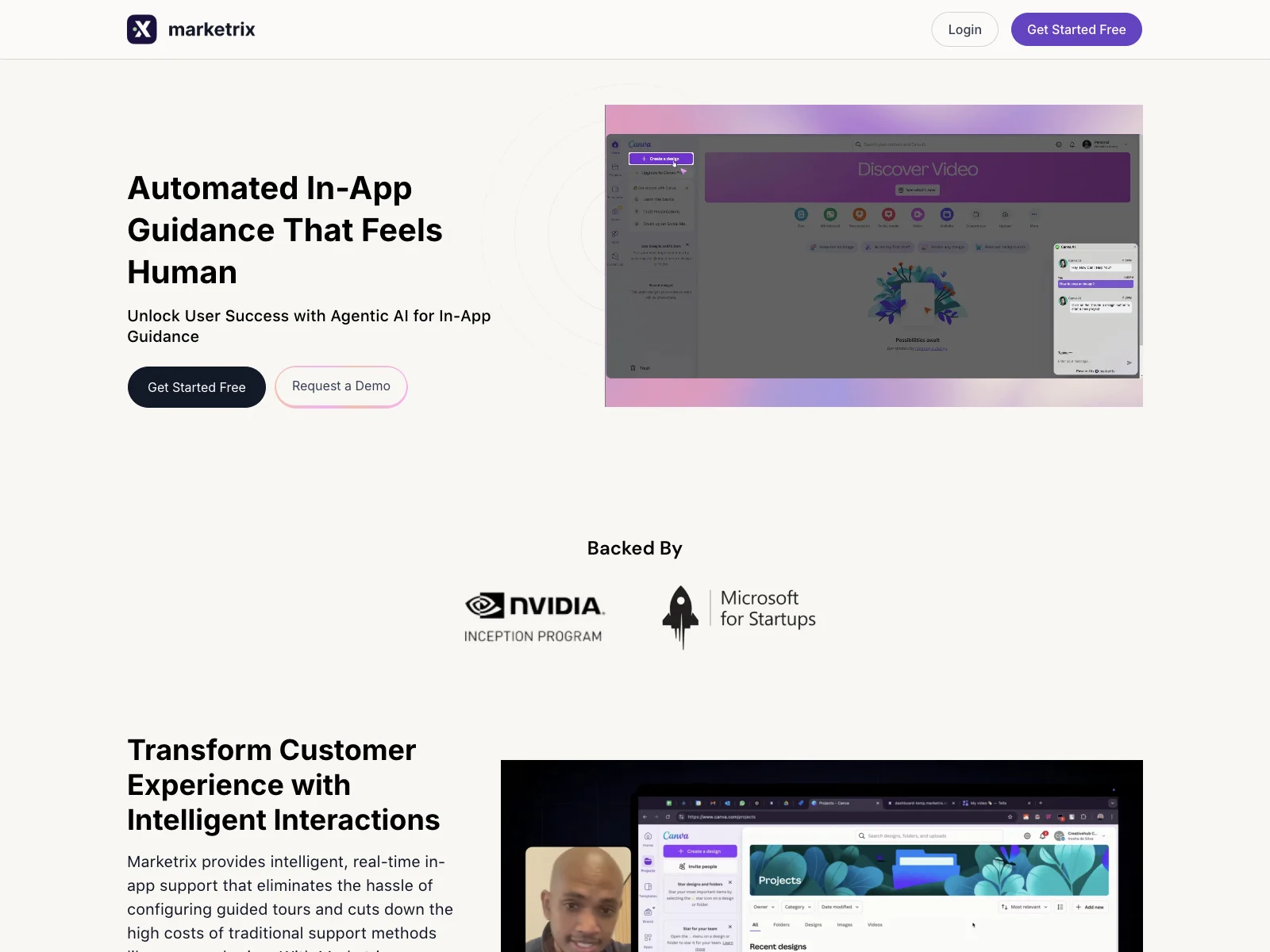 Enhance User Success with Marketrix's AI-Powered In-App Support