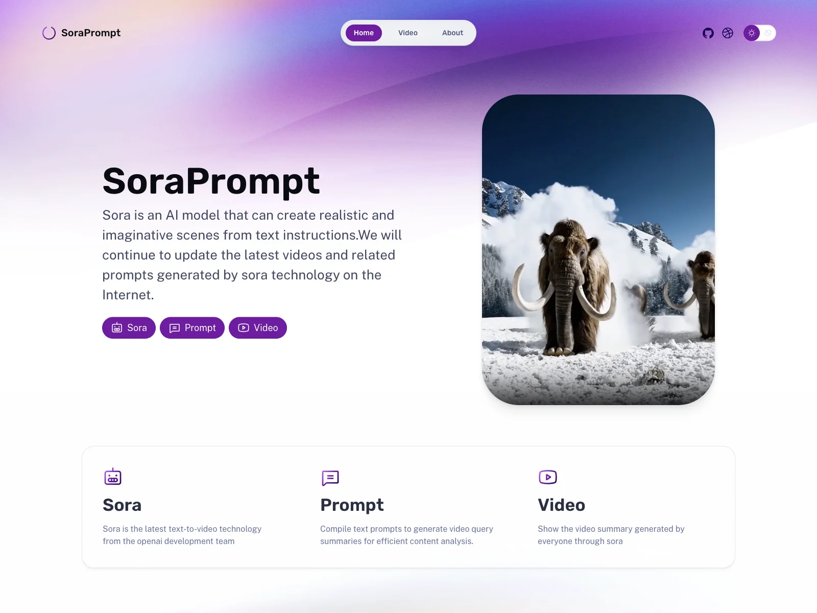 SoraPrompt: Transform Text into Stunning Videos