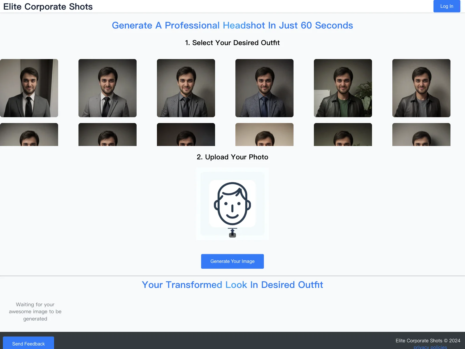 Elite Corporate Shots: Create Professional Headshots in 60 Seconds