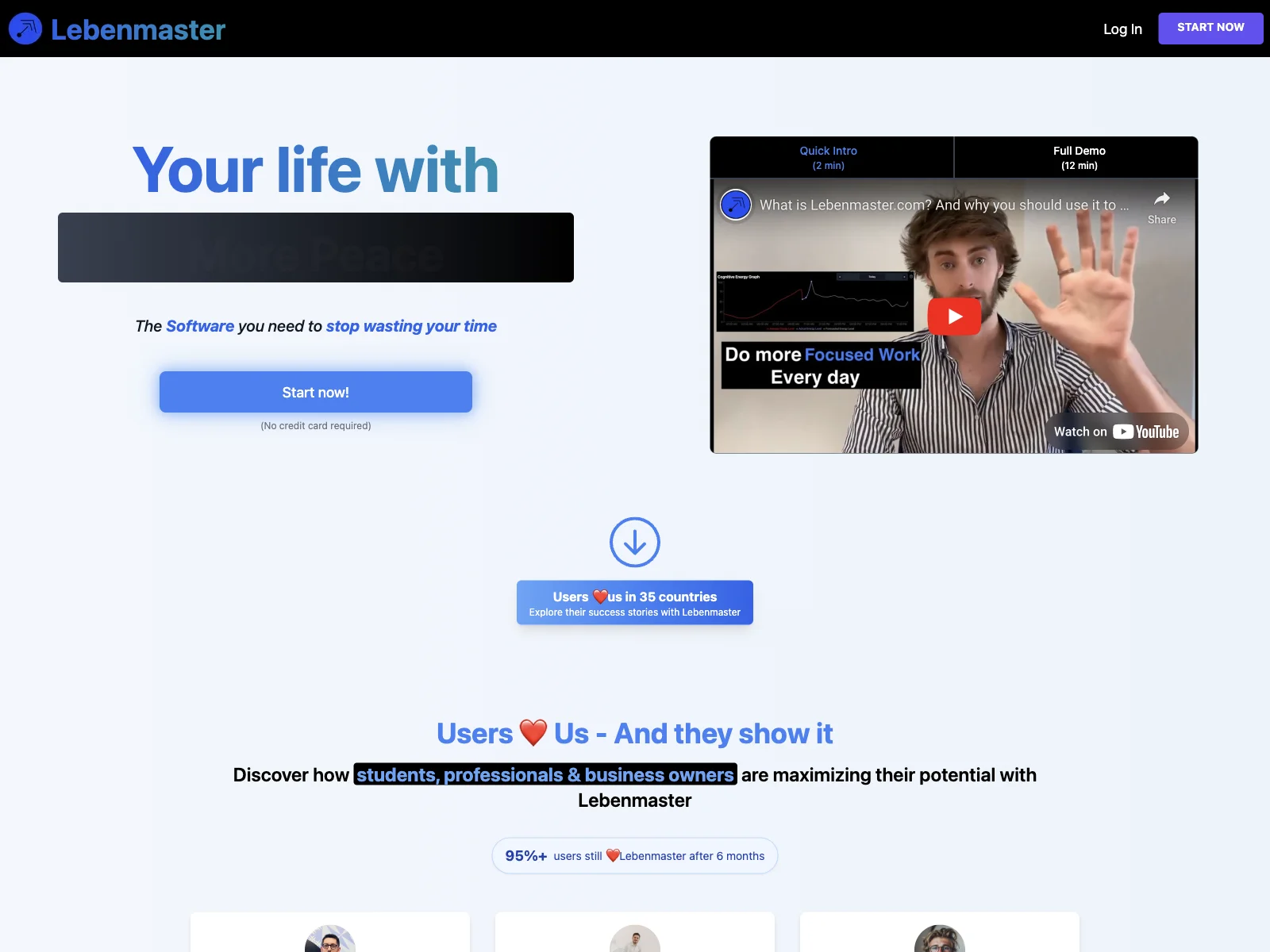 Lebenmaster: Boost Your Productivity and Focus