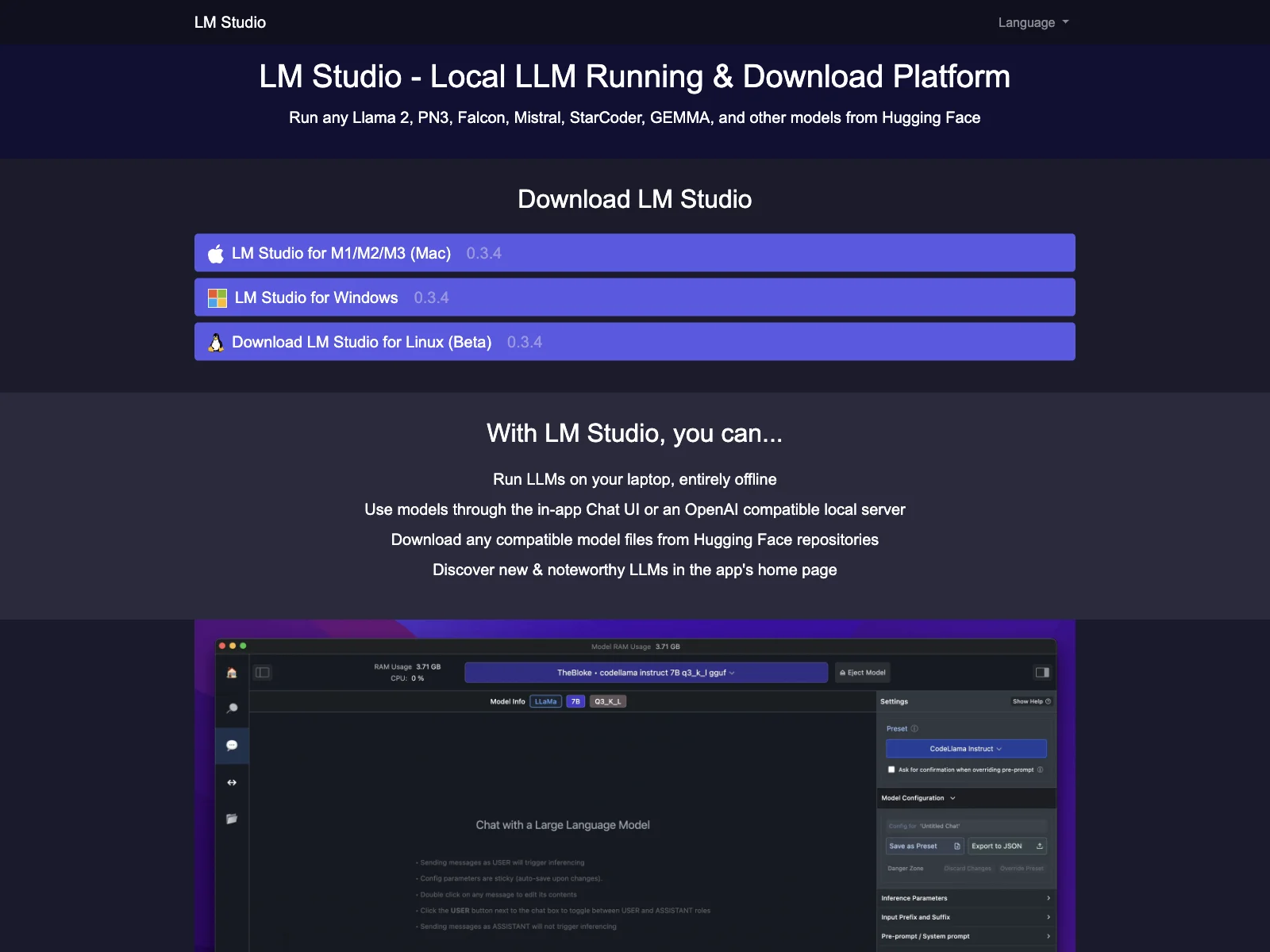 LM Studio: Empowering Local LLM Running and Downloads