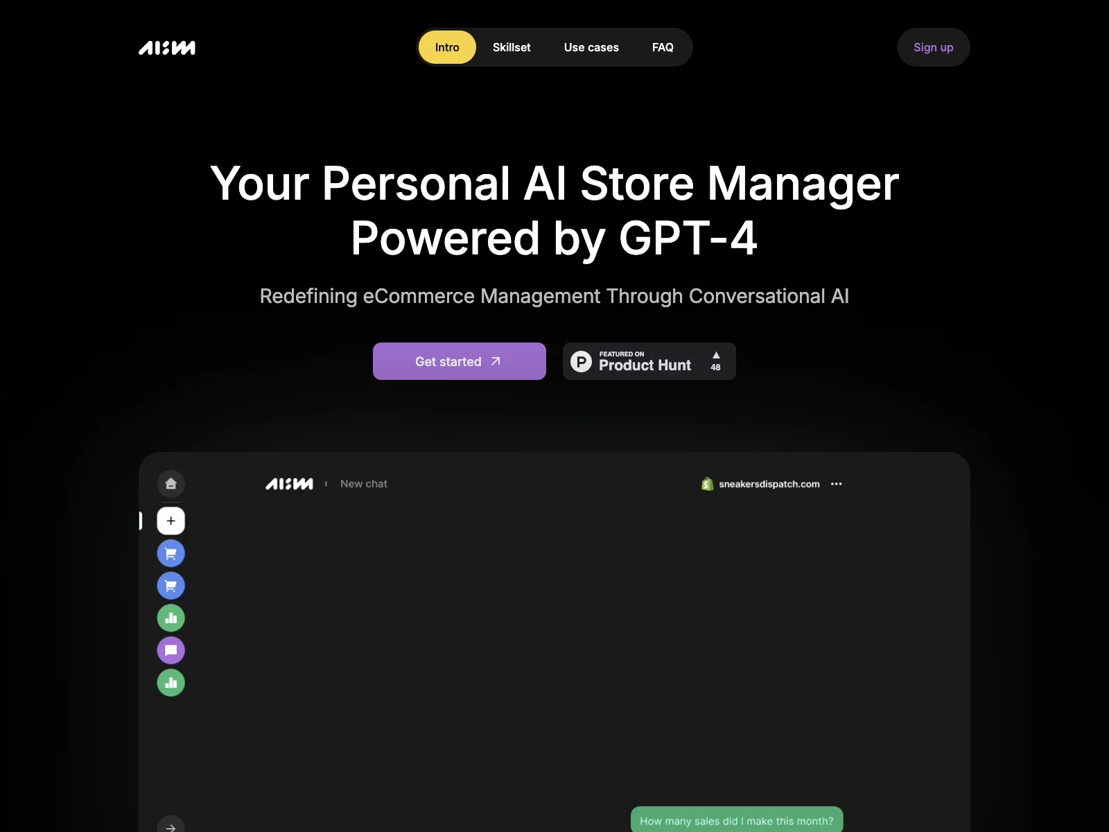 AI Store Manager: Redefining eCommerce with Advanced AI