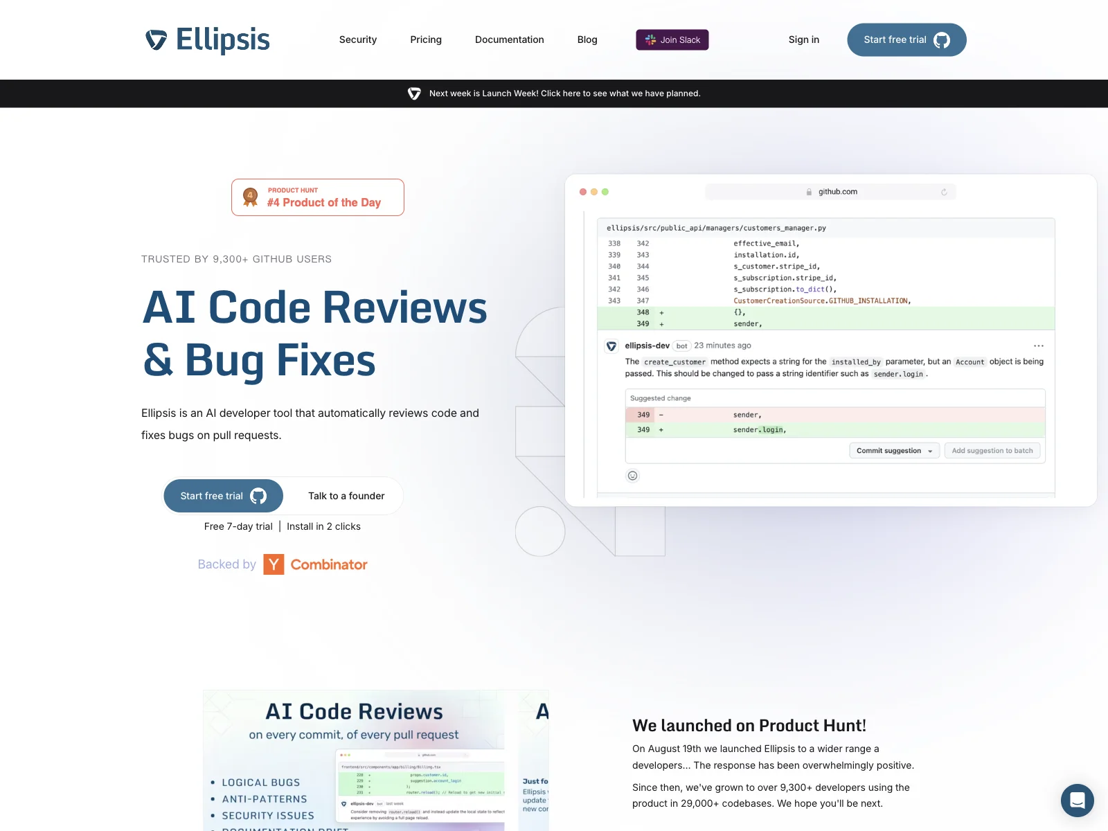 Ellipsis.dev: Automated Code Reviews for Enhanced Development