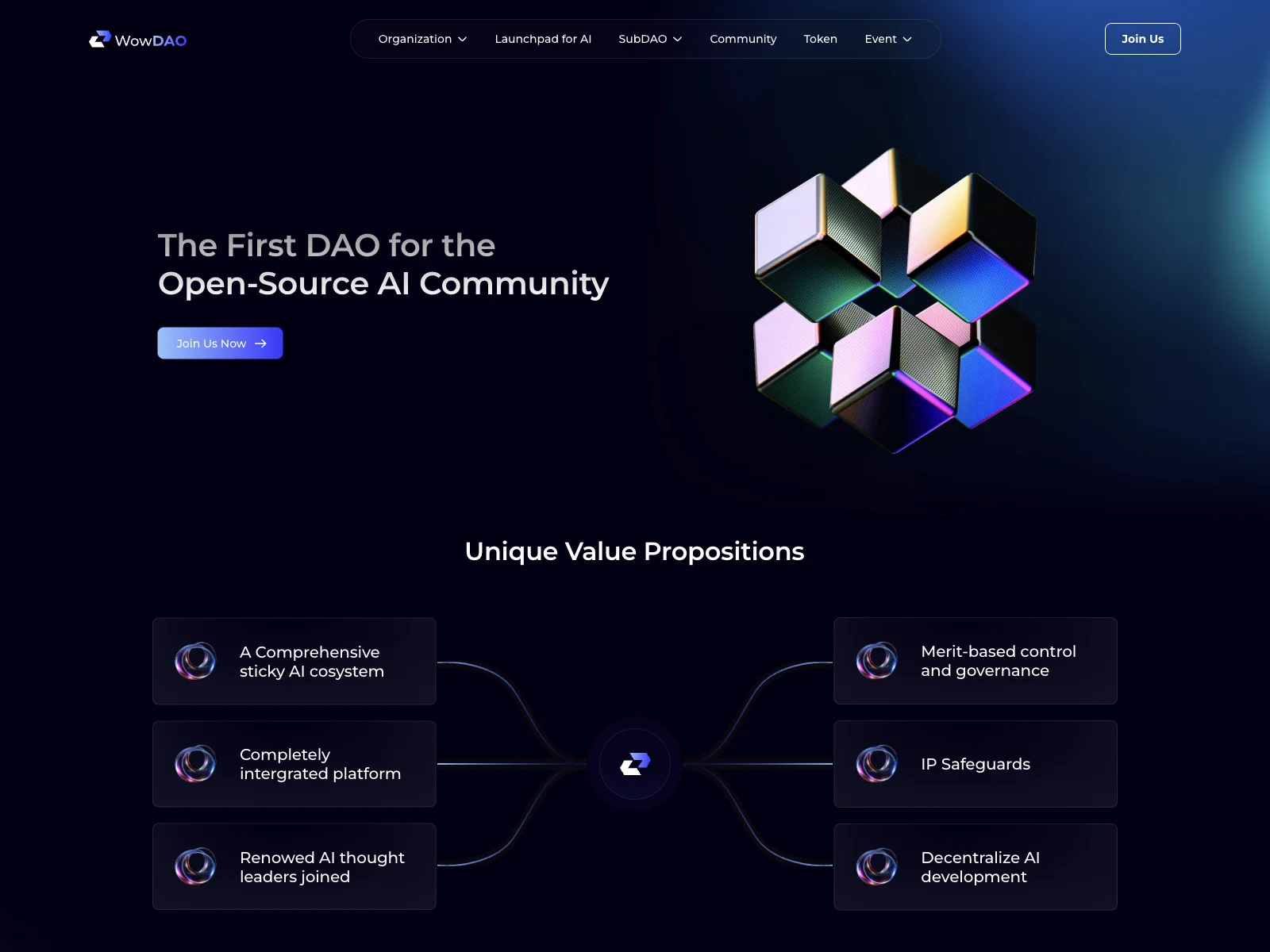 WowDAO - Empowering the Open-Source AI Community