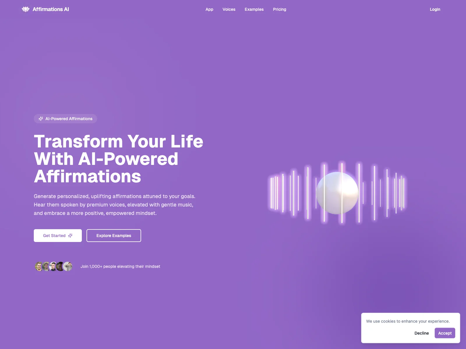 AI Affirmations Generator: Transform Your Mindset with Personalized Affirmations