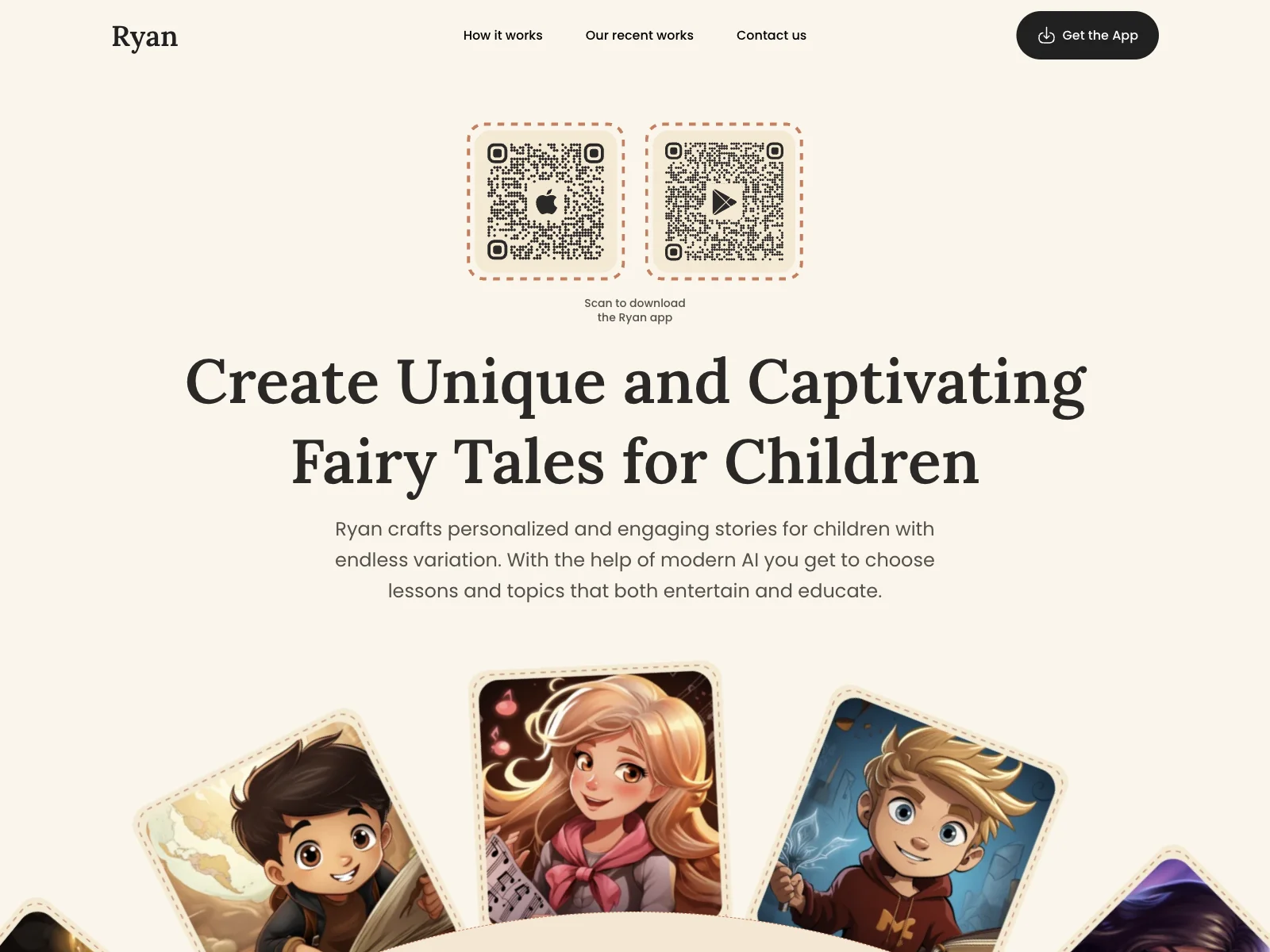 Ryan: Crafting Engaging Fairy Tales with AI