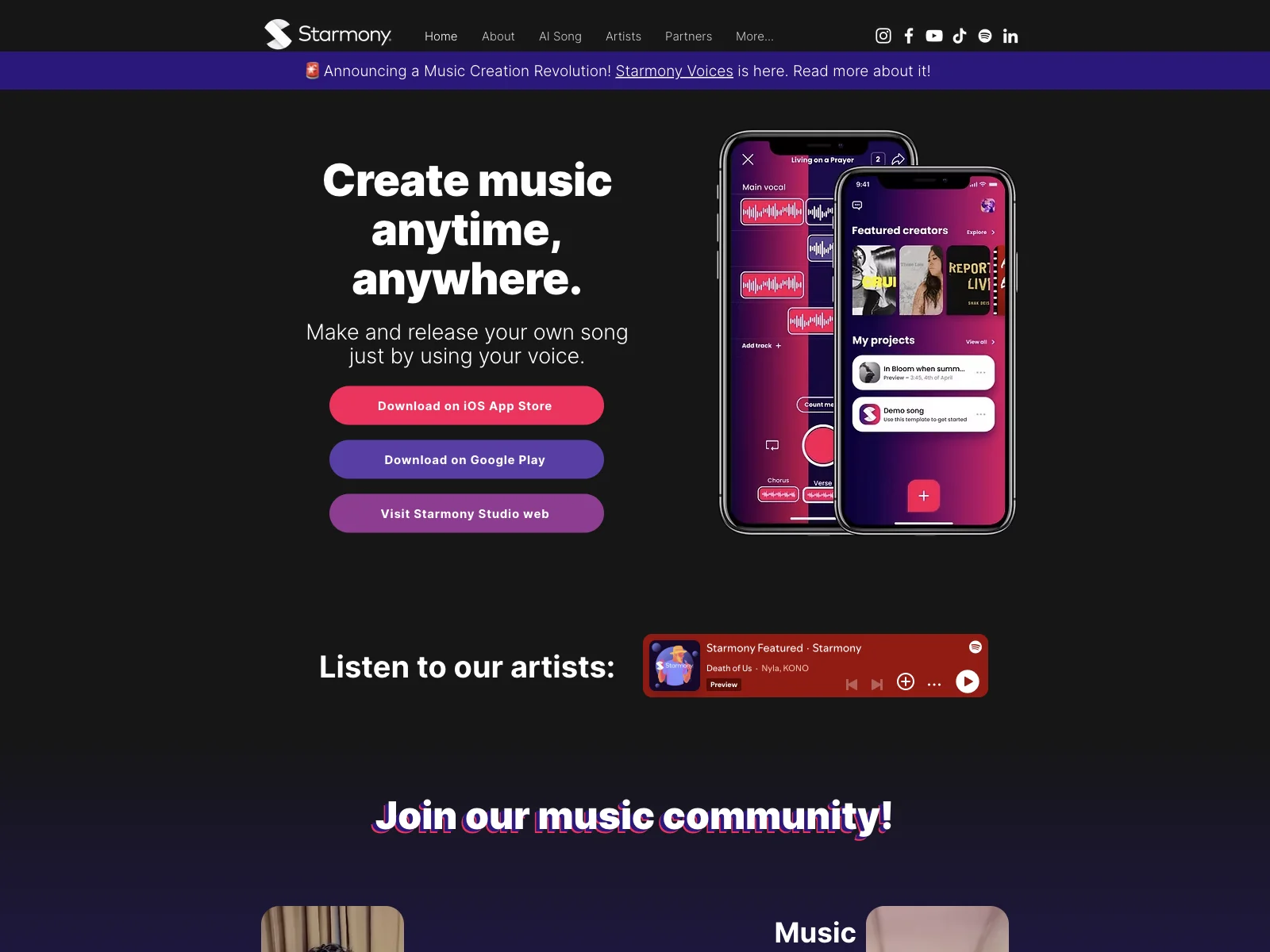 Starmony: Revolutionize Your Music Creation