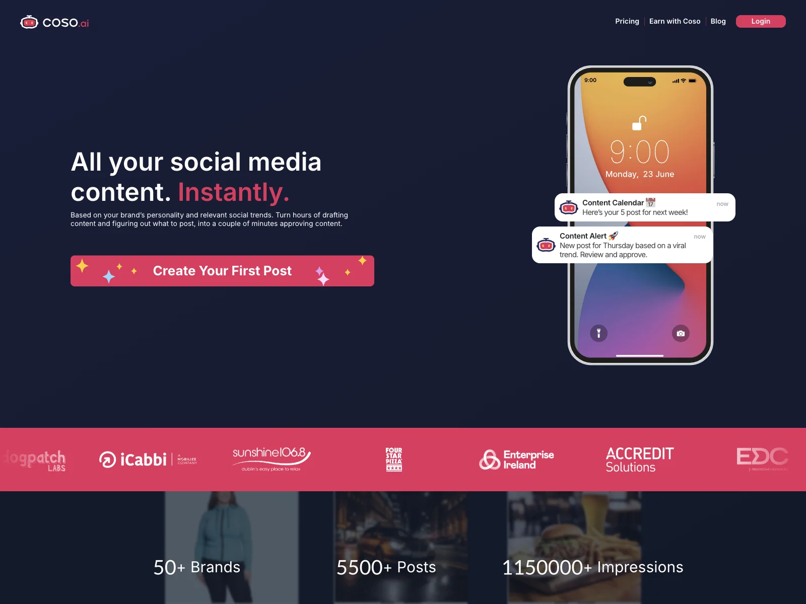 Coso.ai: Streamlining Social Media Content Creation