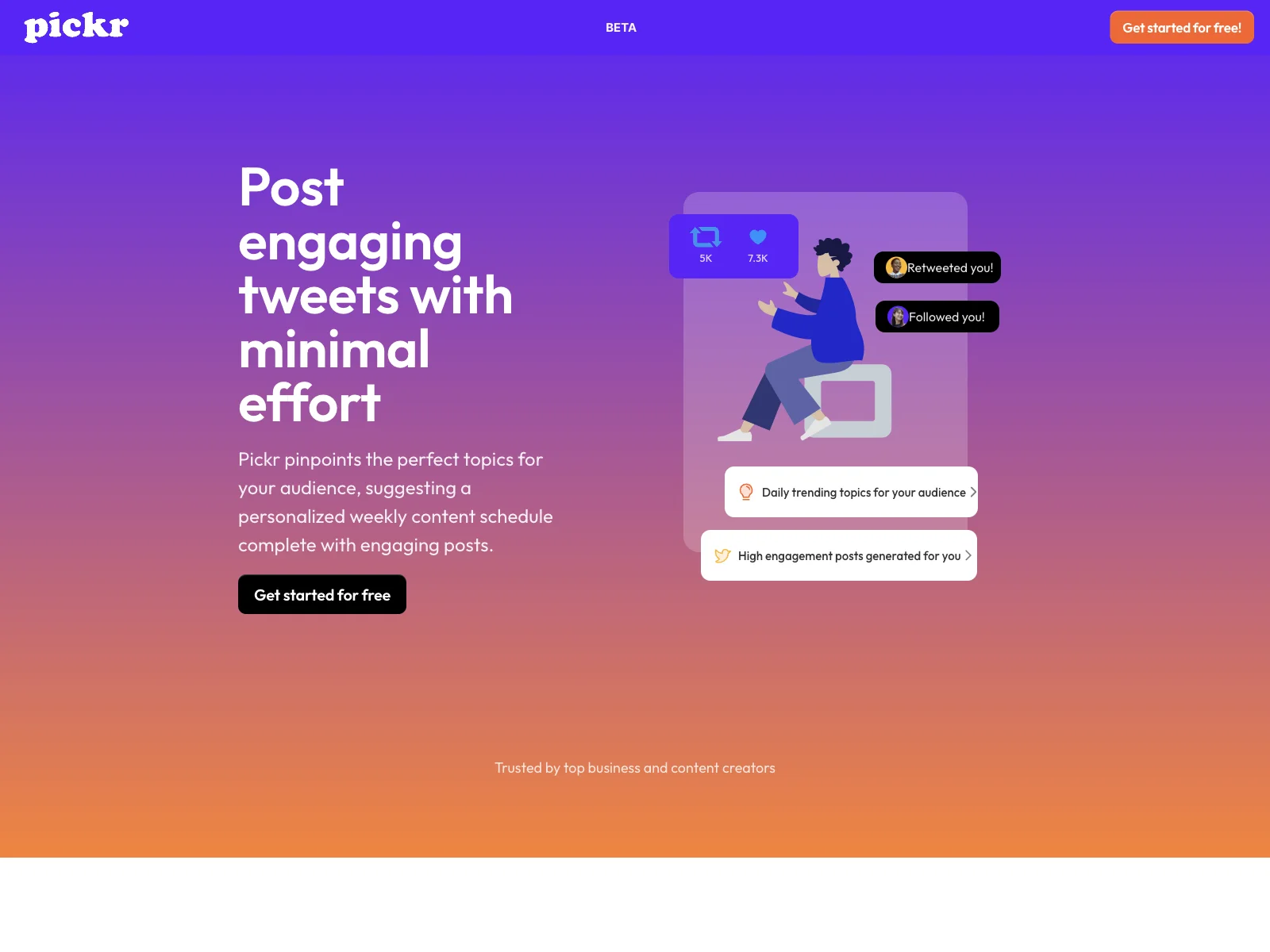 Pickr: AI-Powered Social Media Content Creation for Maximum Audience Engagement