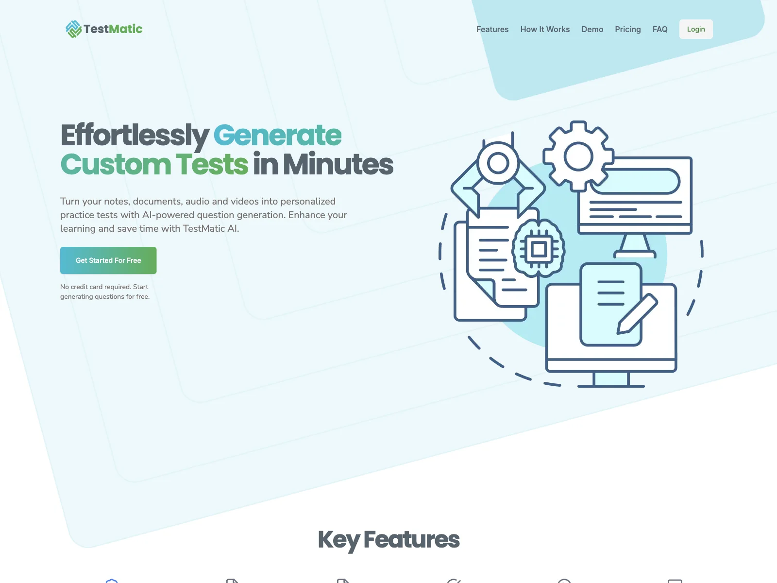 TestMatic AI: Revolutionize Your Learning with Custom Tests