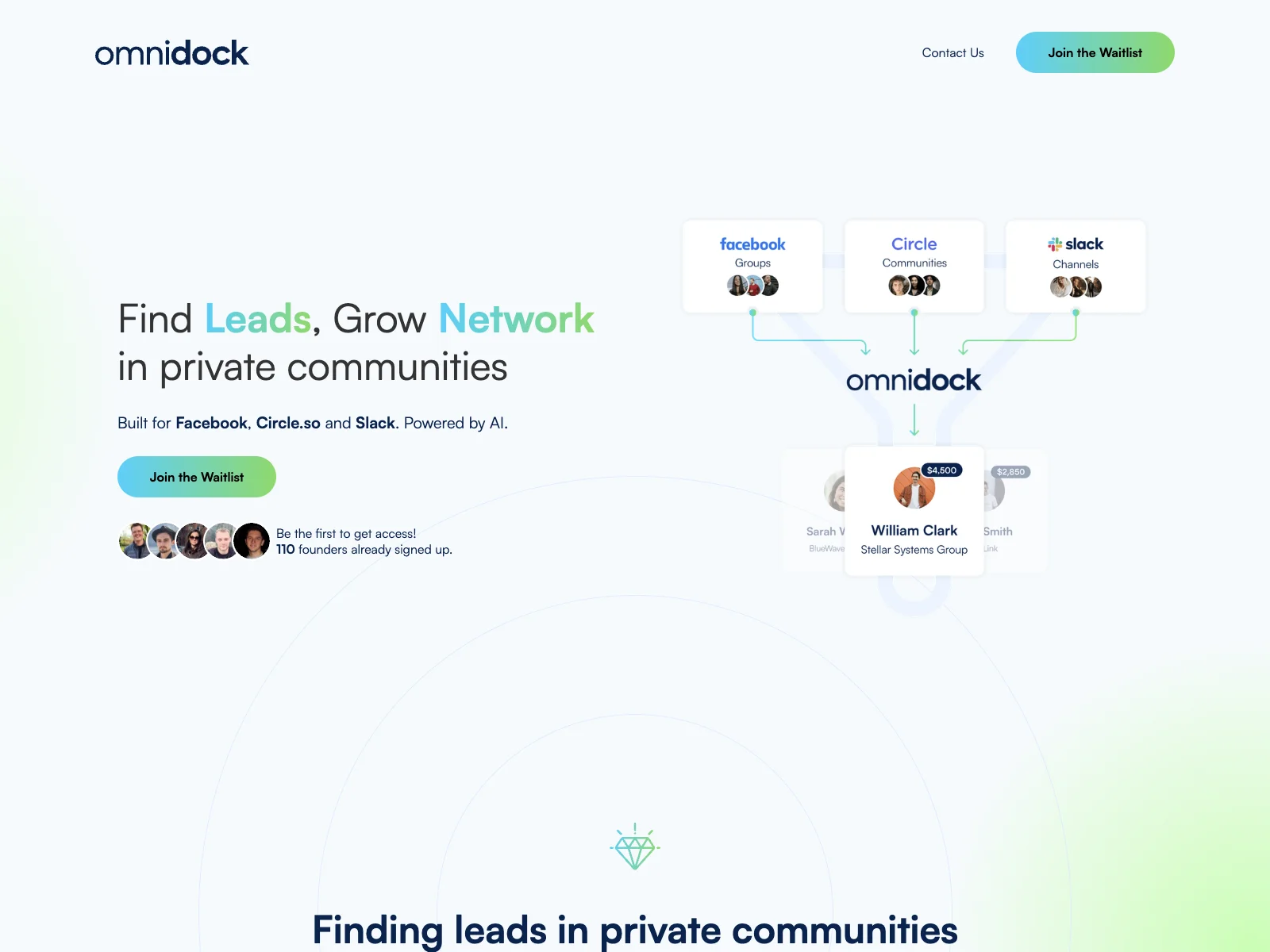 Find Leads and Grow Networks with OmniDock