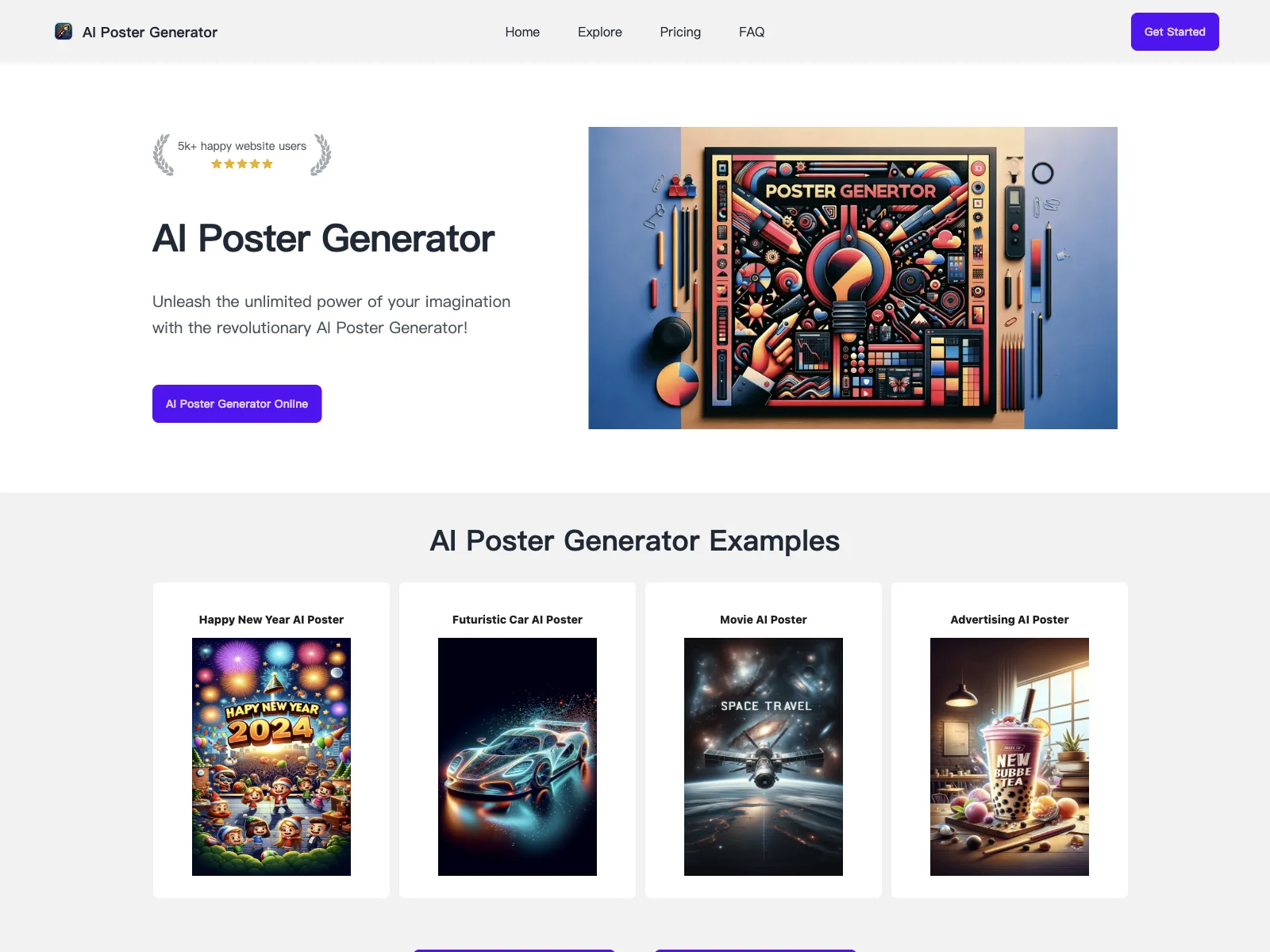 AI Poster Generator: Create Stunning Posters with AI - Affordable and Creative