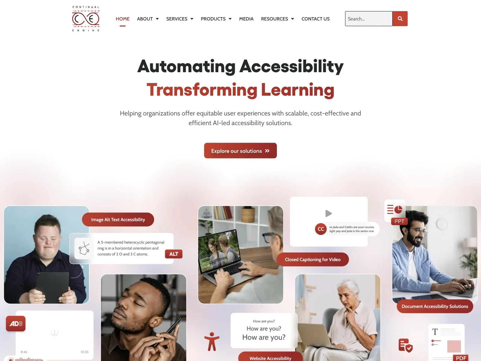 AI-Led Digital Accessibility with Continual Engine