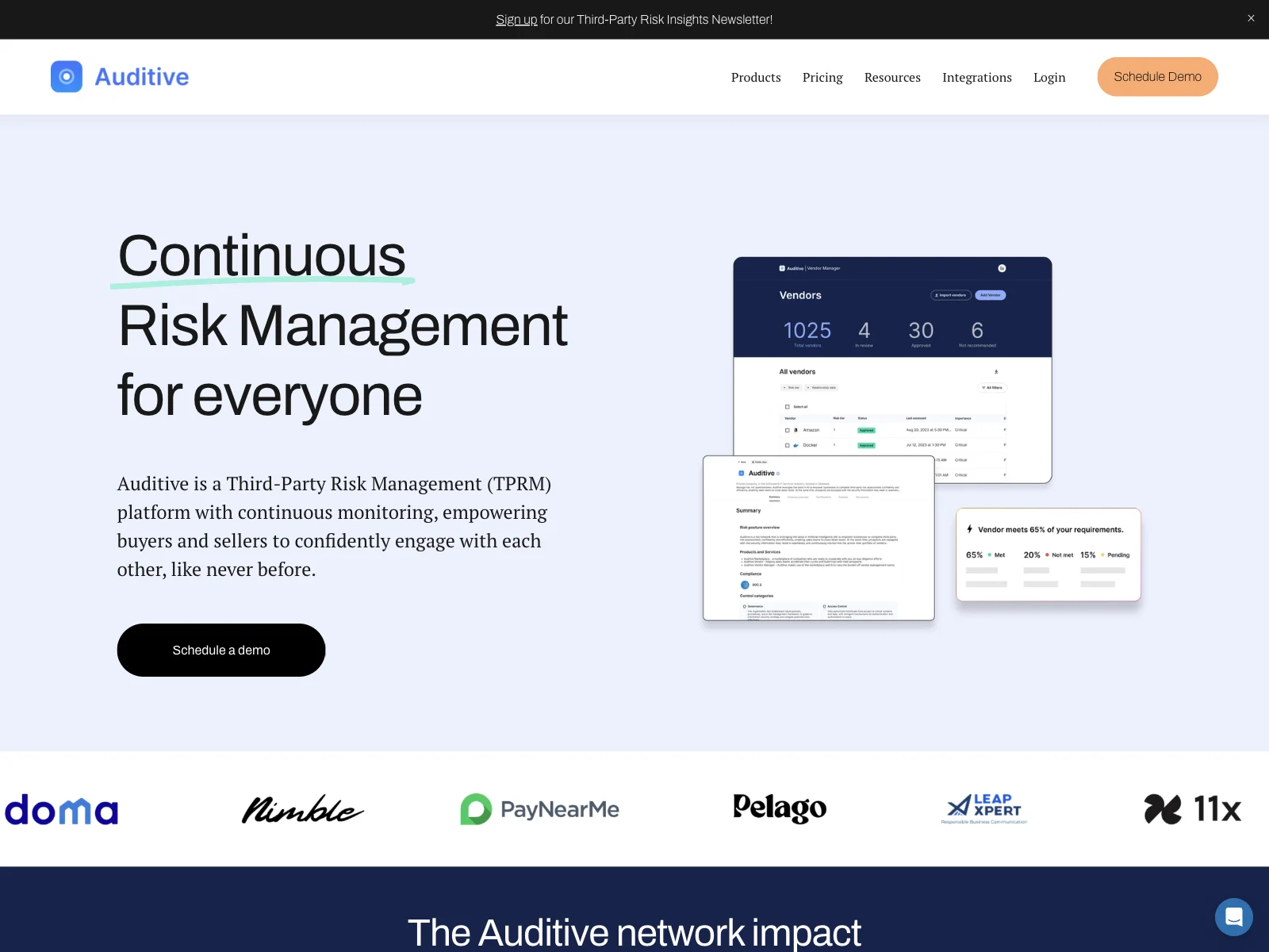 Auditive: Simplifying Third-Party Risk Management for All