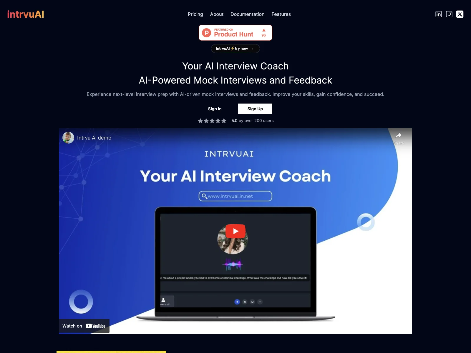 IntrvuAI: Empowering You for Successful Interviews