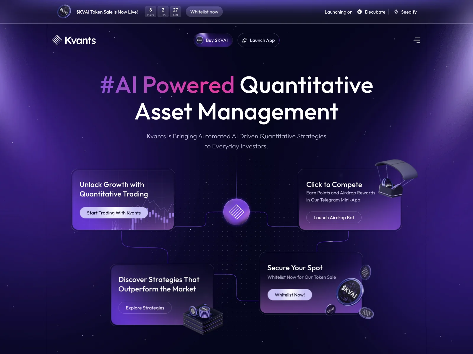 Kvants: Empowering Investors with AI-Driven Quantitative Strategies