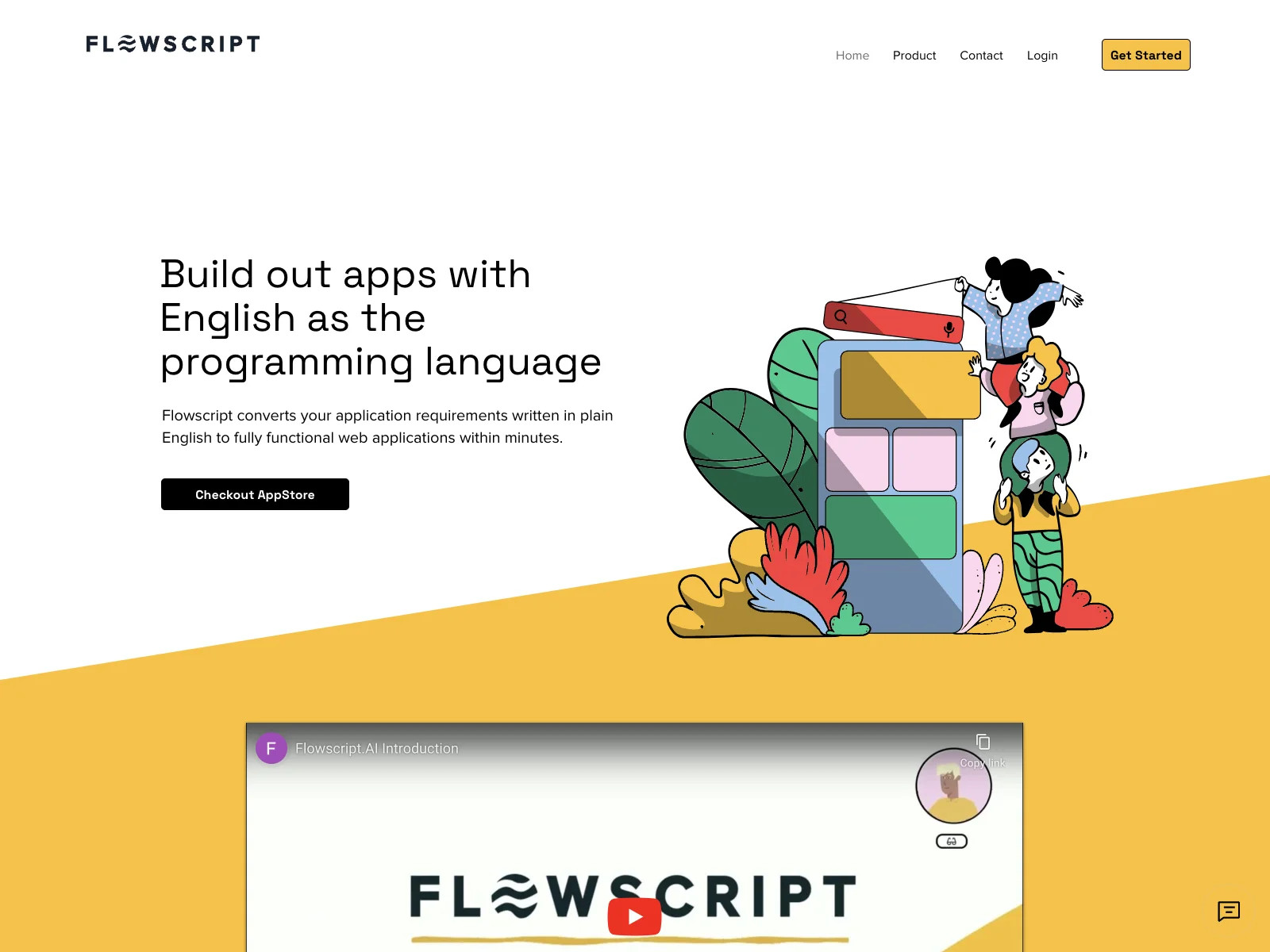 Flowscript: Empowering App Development with AI