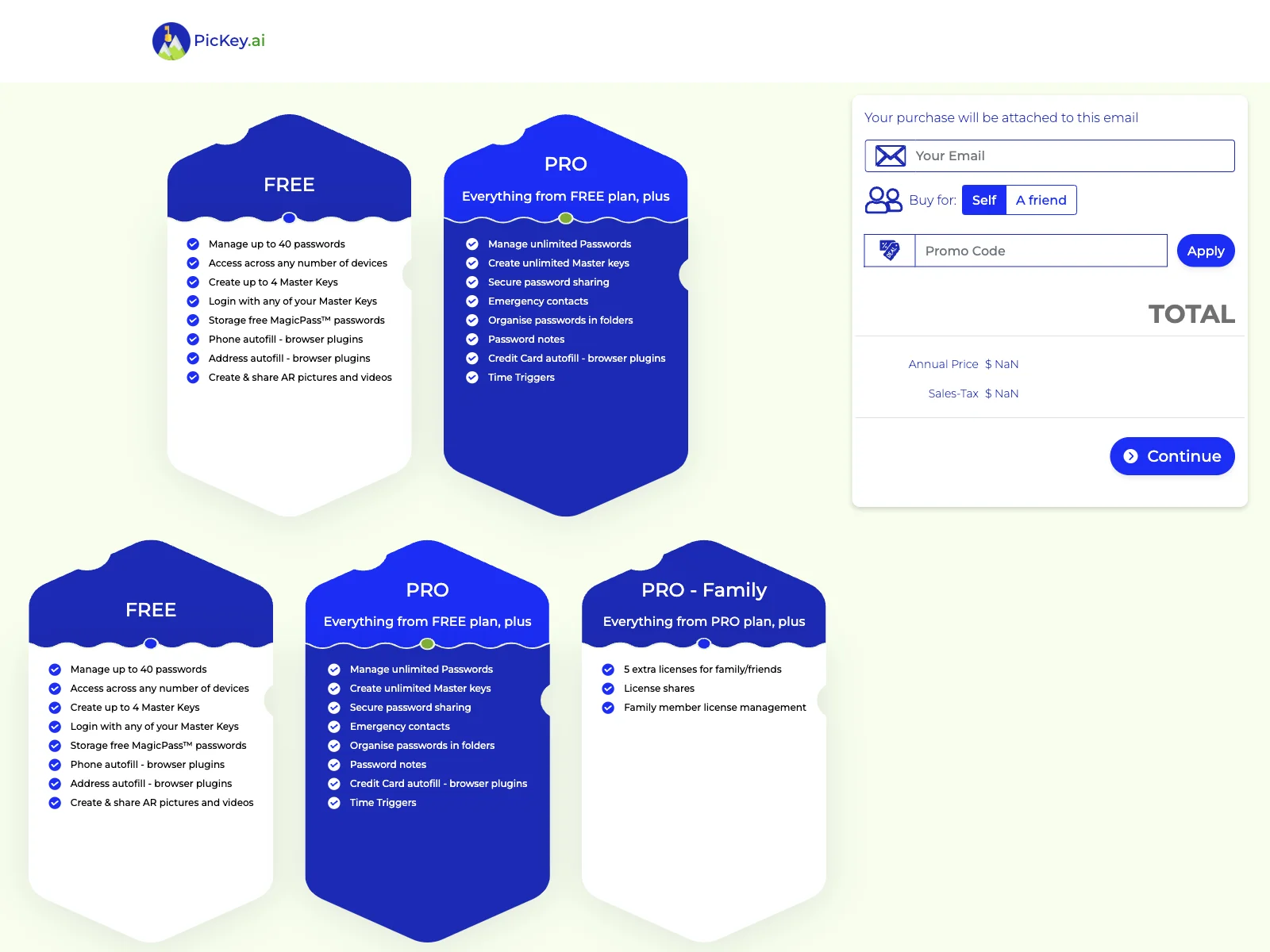 PicKey.ai - Unlock Seamless Password Management