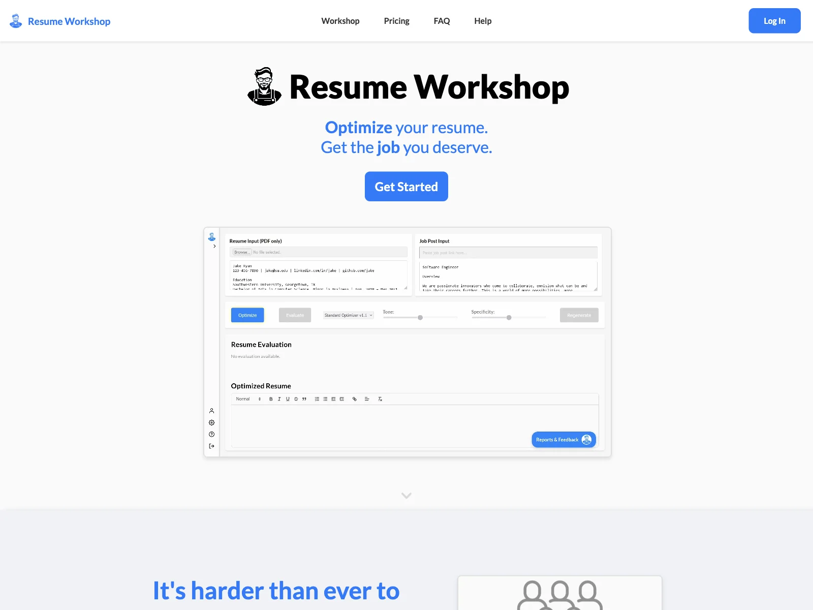 Resume Workshop: Optimize Your Resume for the Job You Deserve