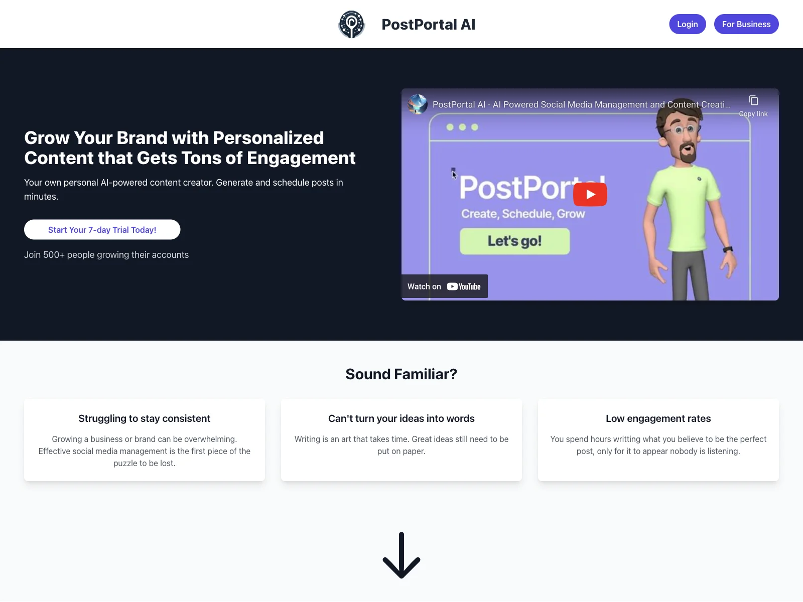 PostPortal AI: Streamline Your Social Media Management with AI-Powered Content Creation