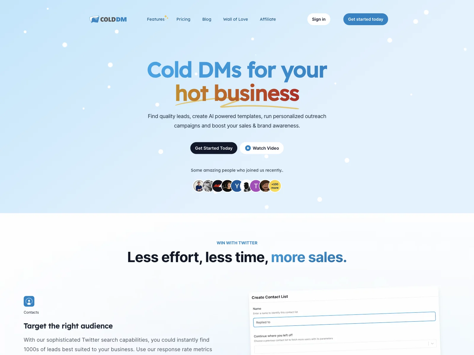 Cold DM - Boost Your Sales with Outreach Campaigns