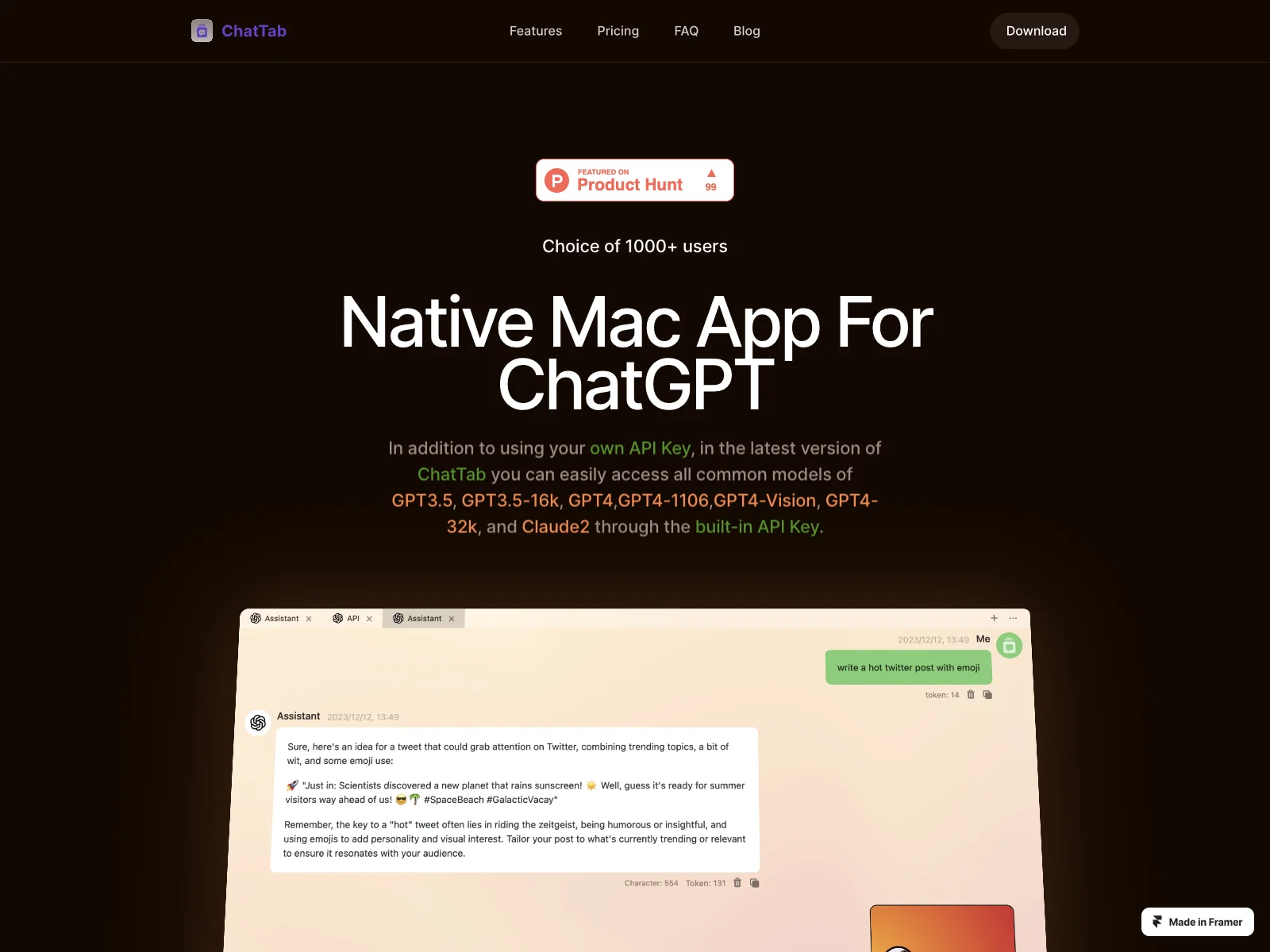 ChatTab: Revolutionizing Chat Experience on macOS