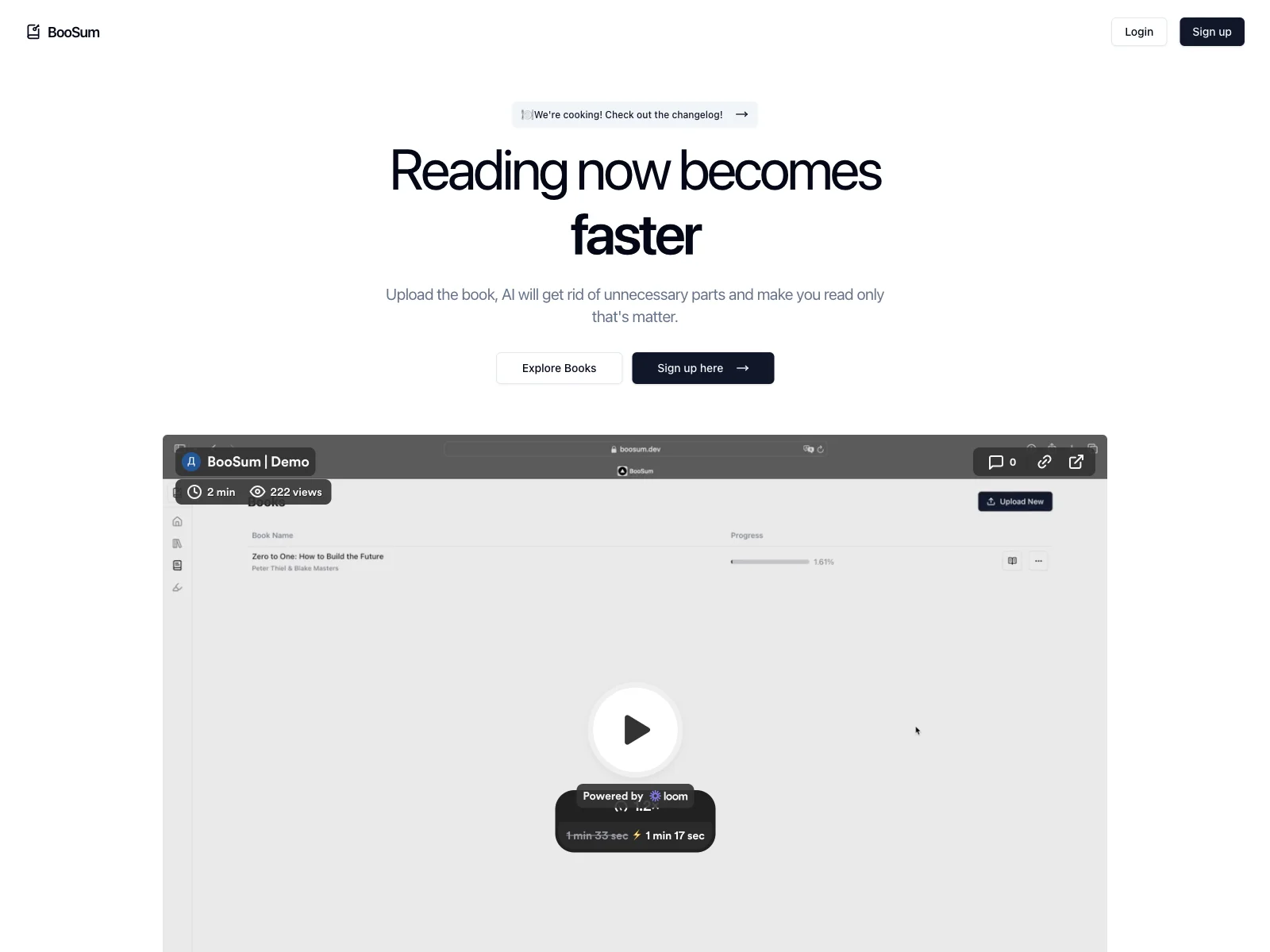 BooSum: Enhancing Your Reading with AI