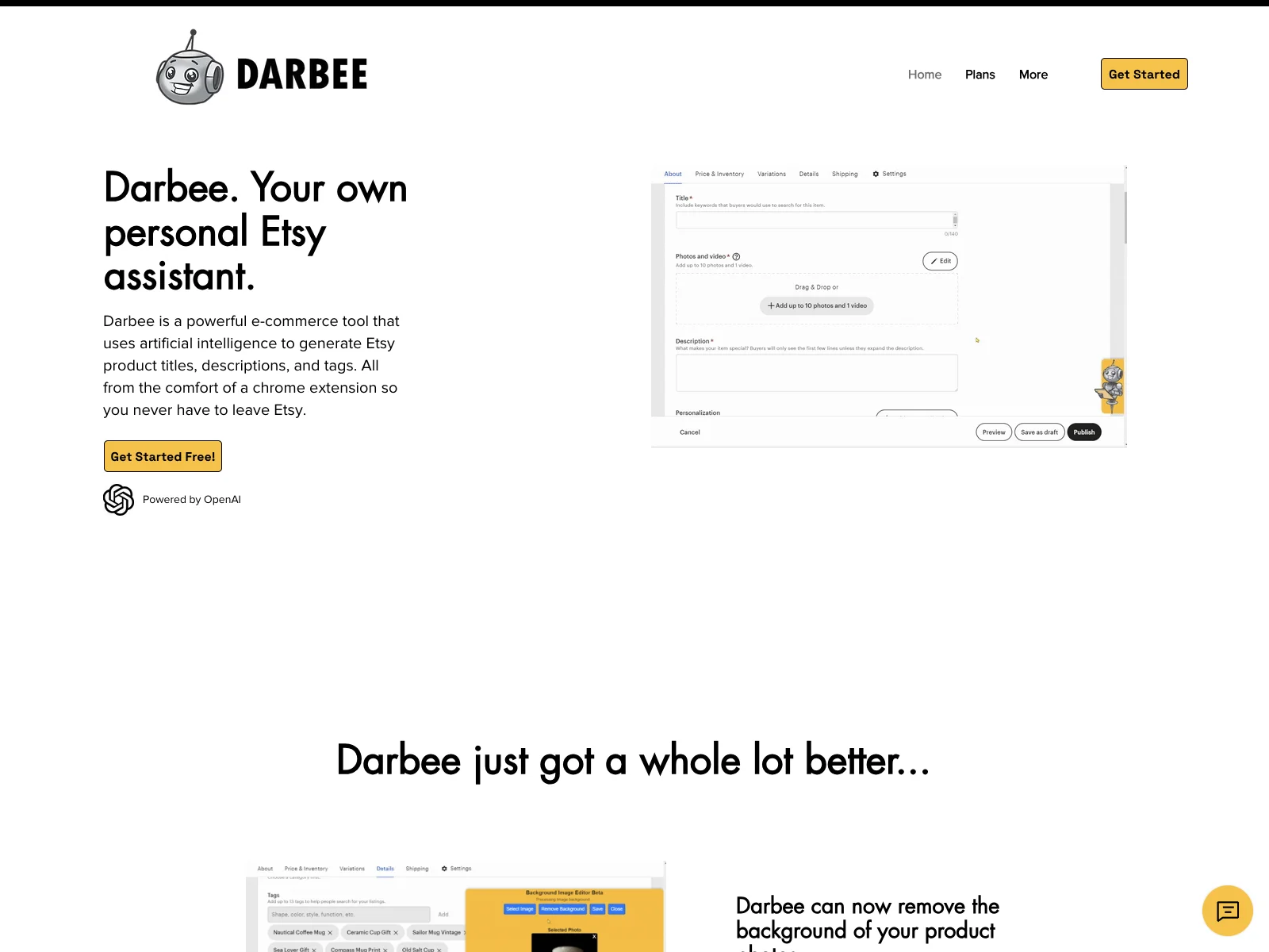 Darbee: The AI-Powered Etsy Listing Tool for Enhanced Sales