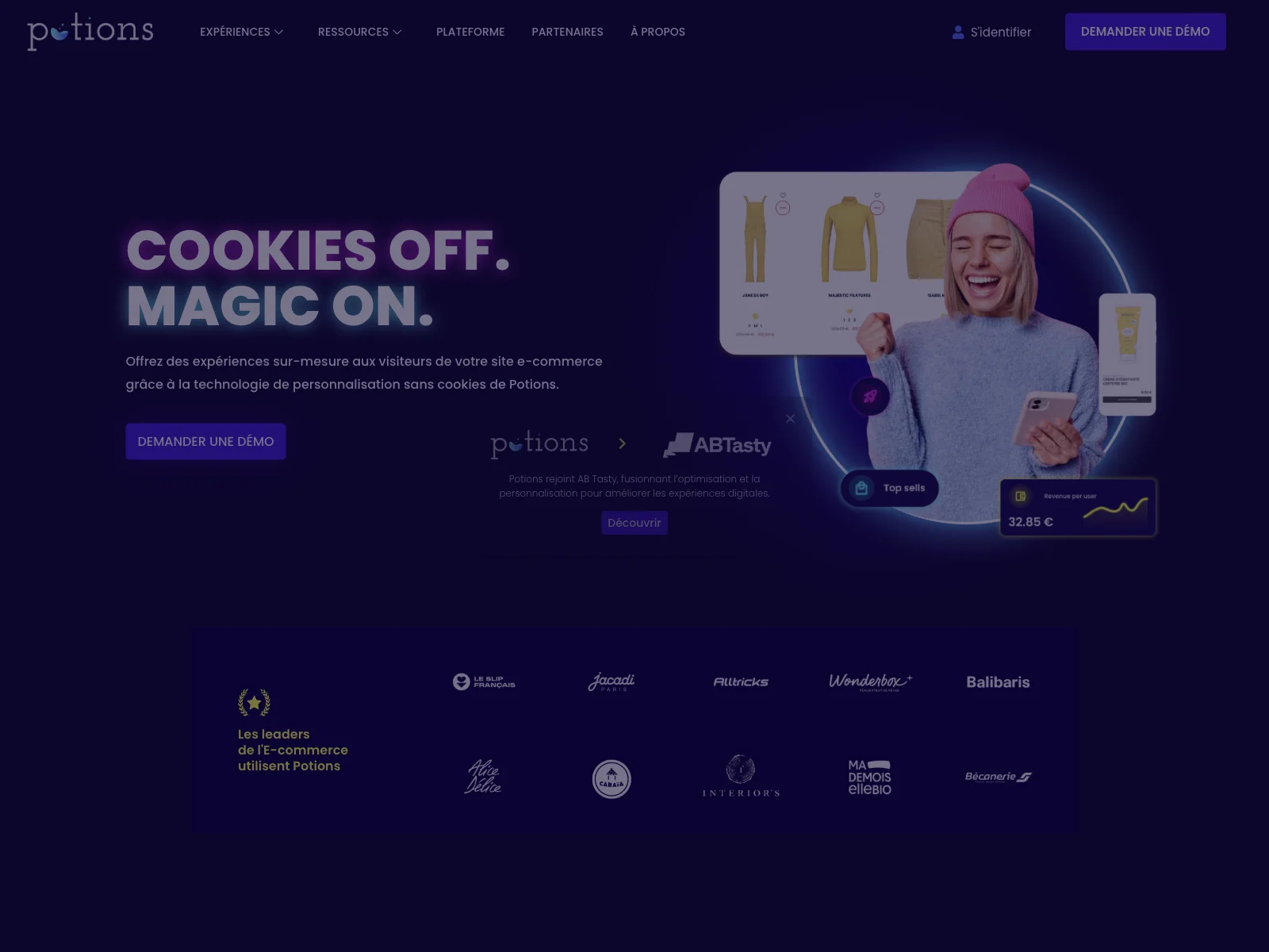 Potions: Boosting E-commerce with Personalized Experiences