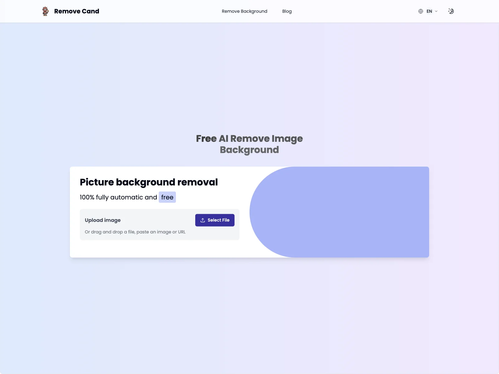 One Click AI Image Tools - Remove Cand for Effortless Background Removal