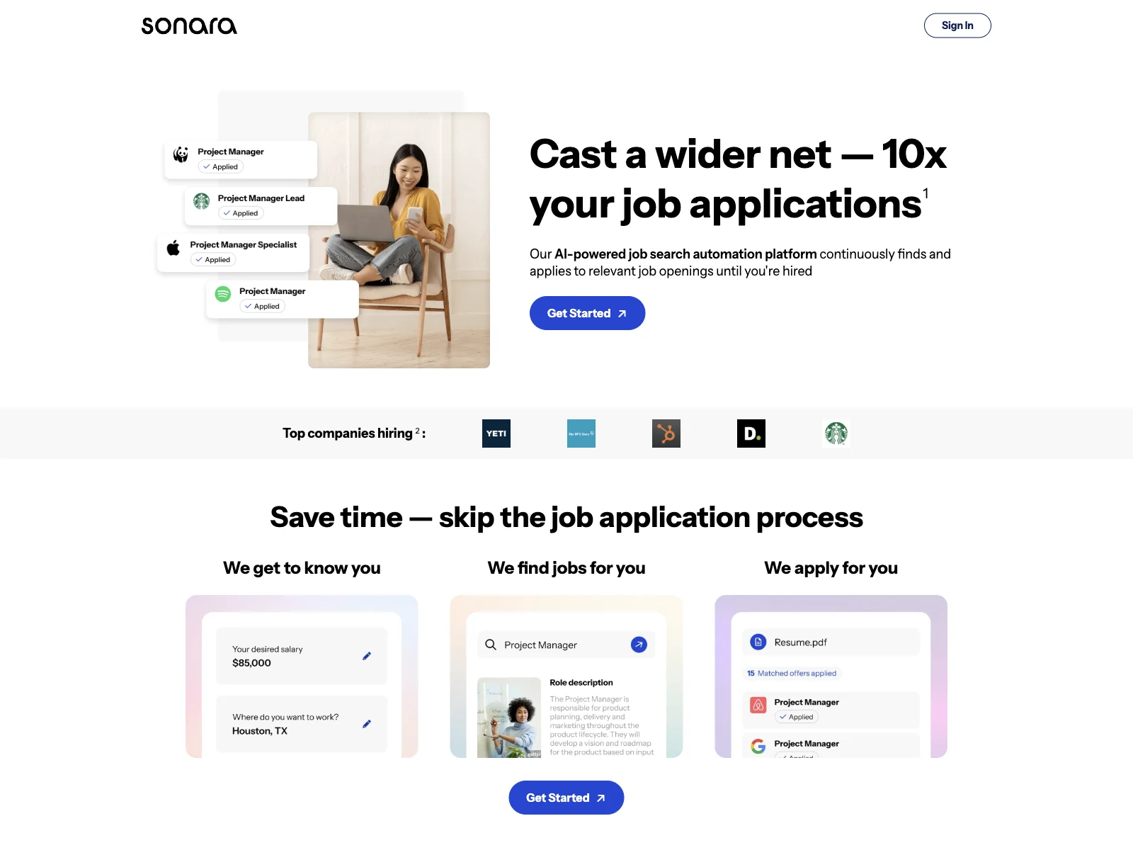 Sonara: Supercharge Your Job Search with AI Automation