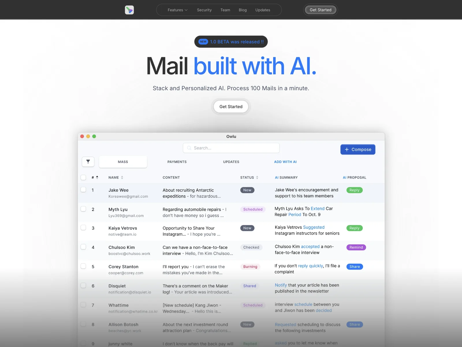 OwlU: The Ultimate AI-Powered Email Tool