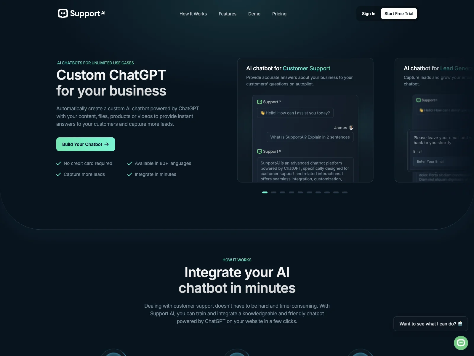 Custom ChatGPT for Your Website - Support AI: Enhance Customer Service