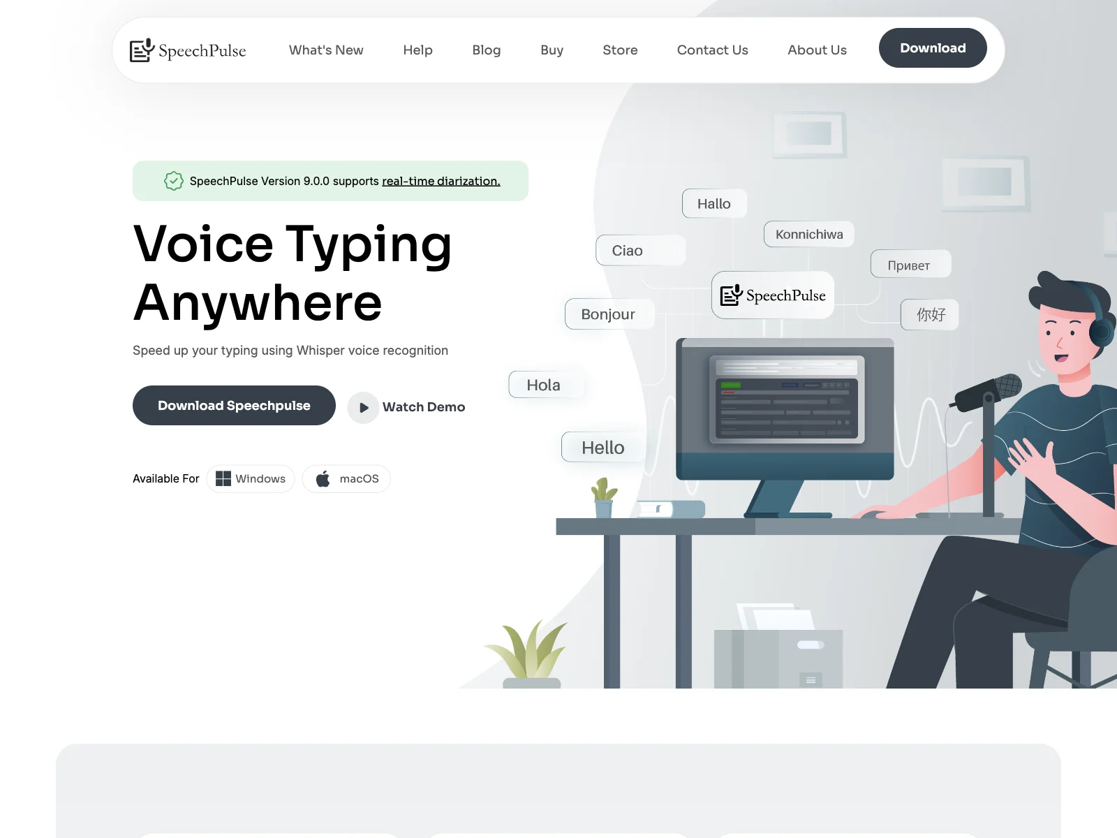 SpeechPulse: Revolutionizing Typing with Voice Recognition