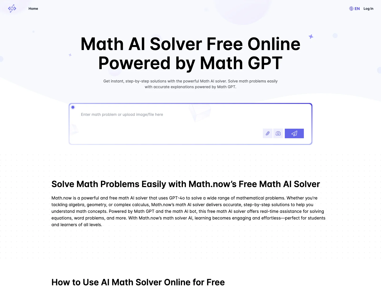 Math.now: Unlock Math Success with AI-Powered Solver