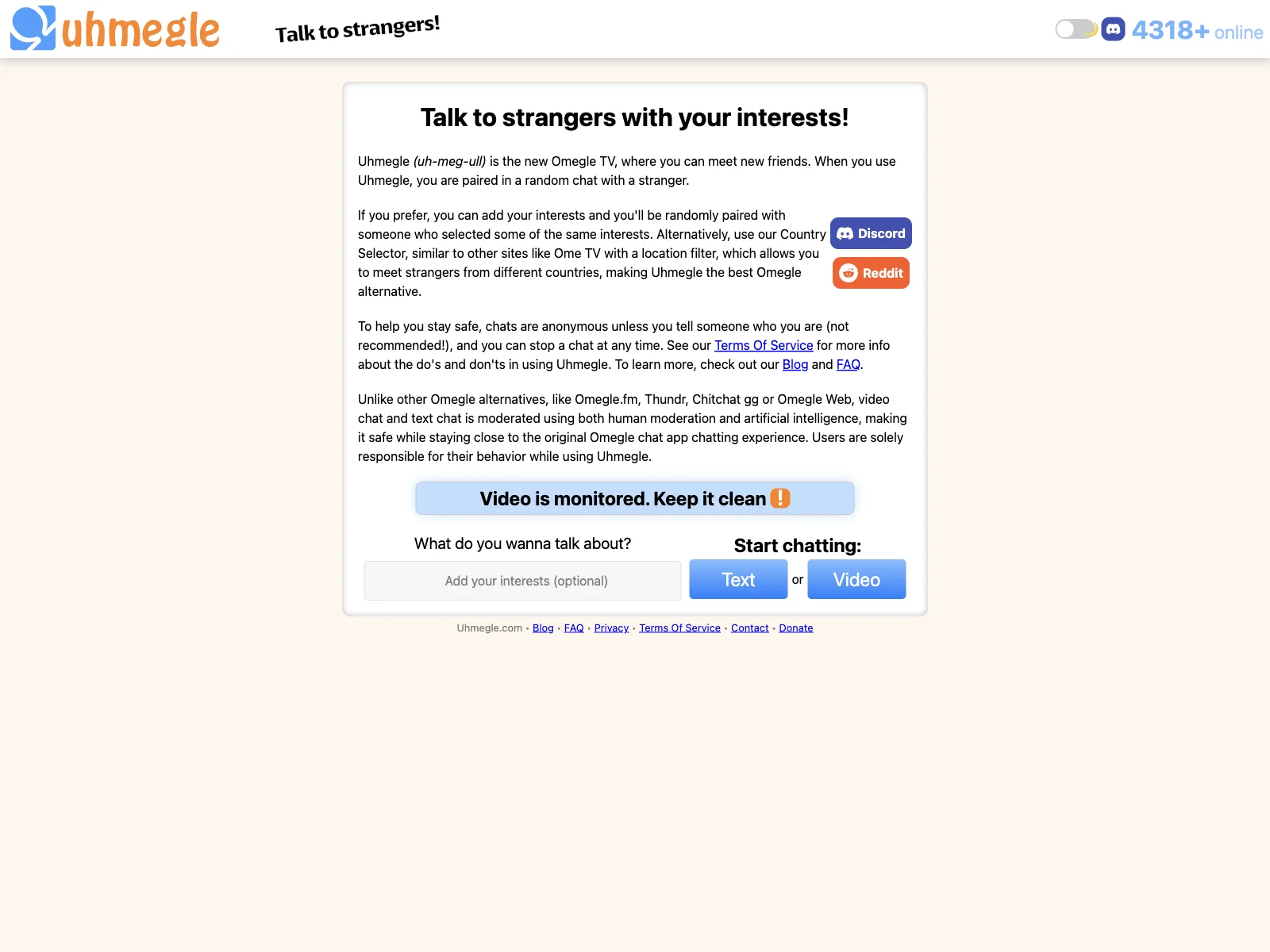 Uhmegle: The Ultimate Omegle Alternative for Engaging Chats