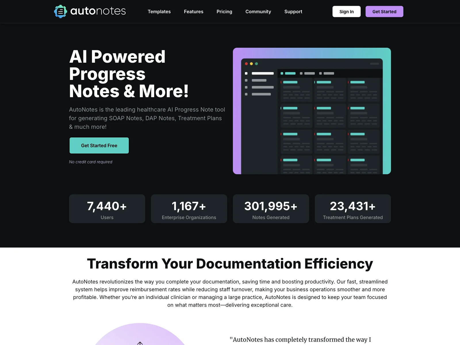 AutoNotes: The Leading Free AI Progress Notes Tool for Therapists