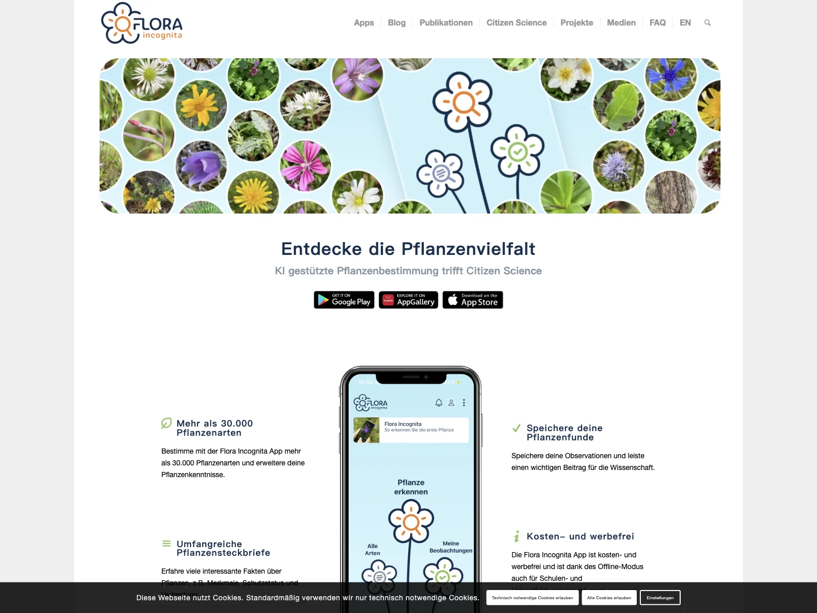 Flora Incognita App: AI-Powered Plant Identification for Expanding Knowledge