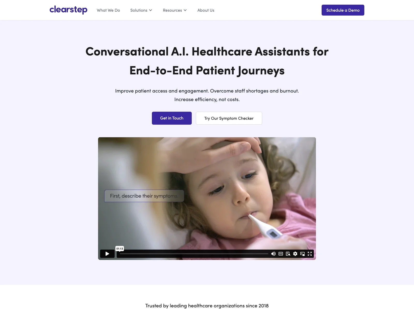 Clearstep: Enhancing Healthcare with AI Chat Solutions