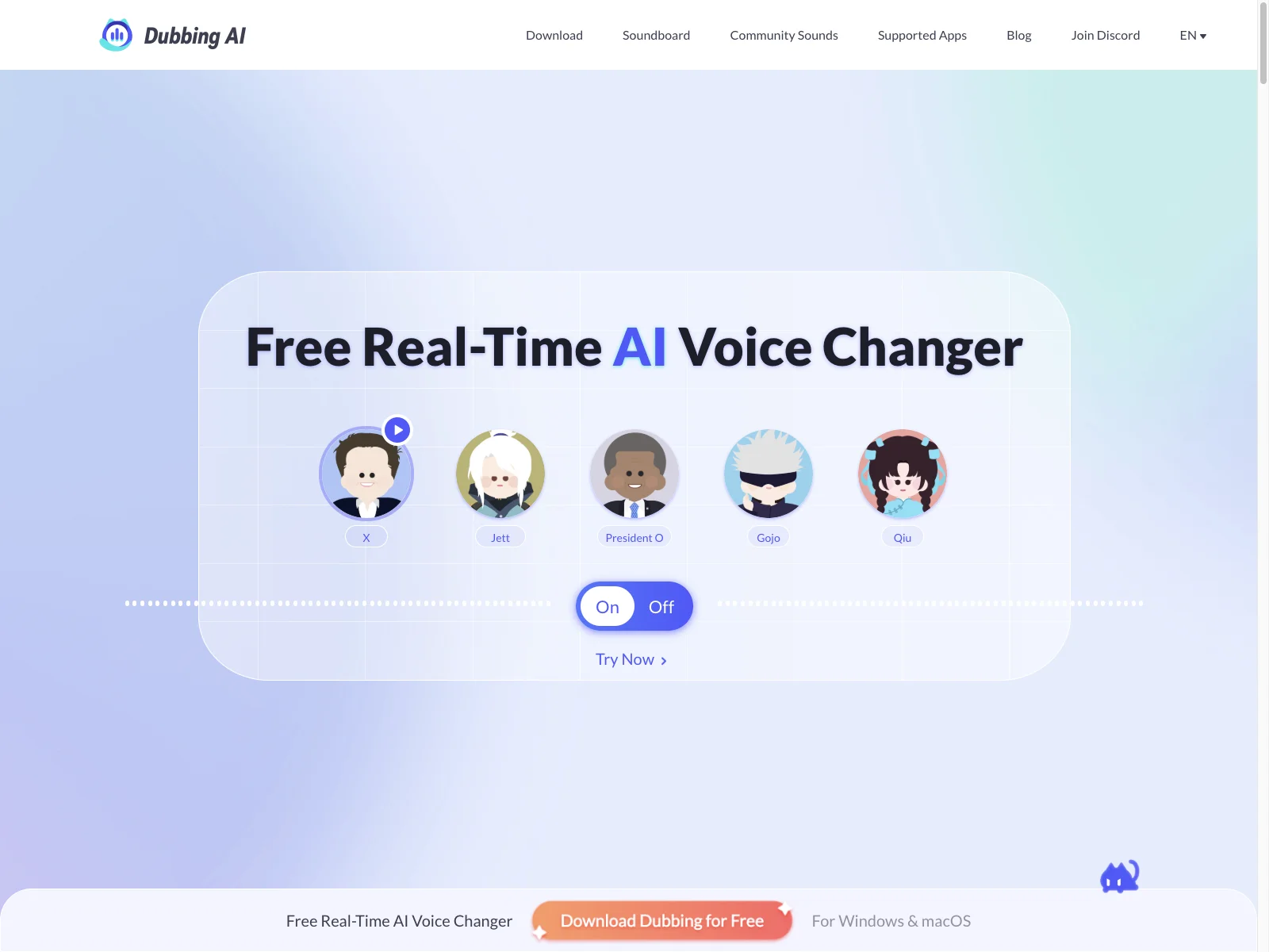 Enhance Your Online Experience with Dubbing AI's Free Real-Time Voice Changer