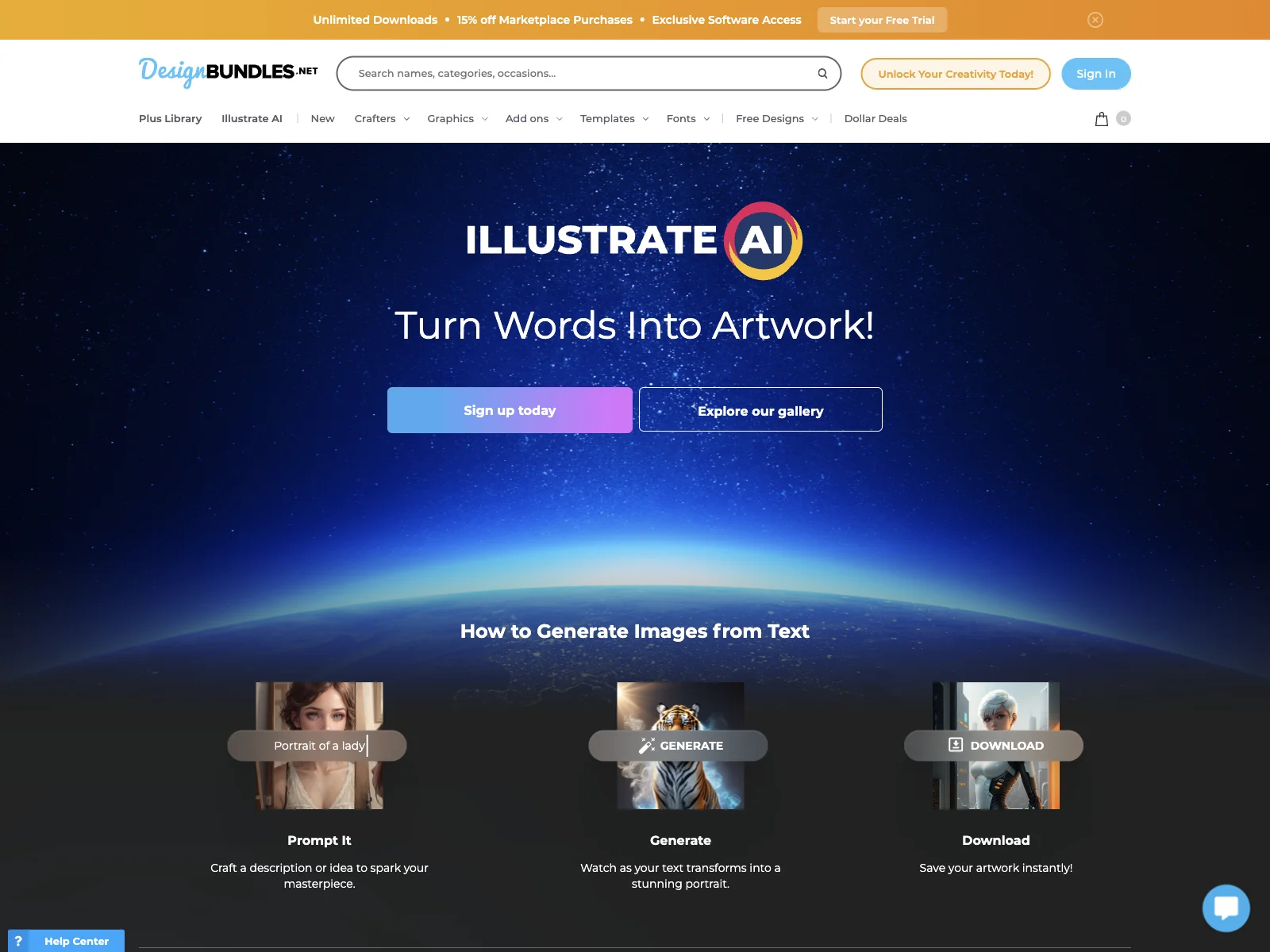 IllustrateAI: Transform Text into Stunning Images