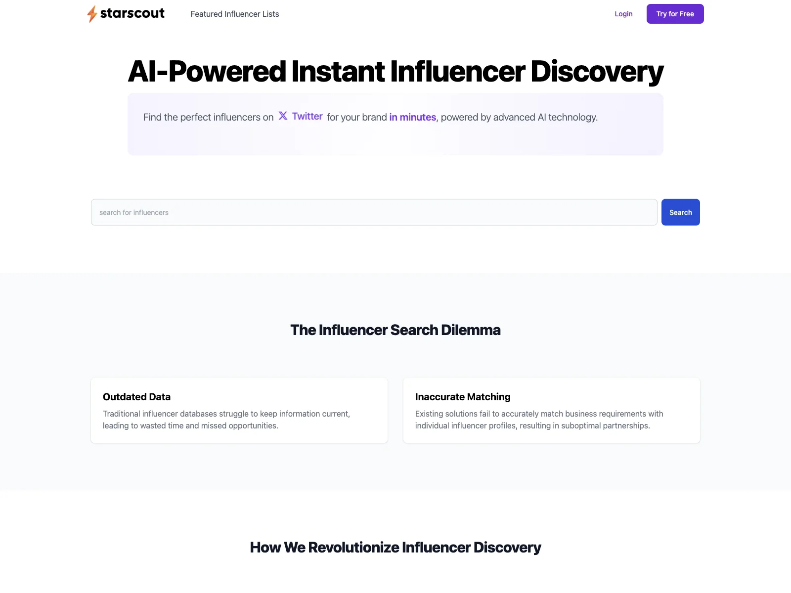 StarScout AI: Revolutionizing Influencer Discovery with AI