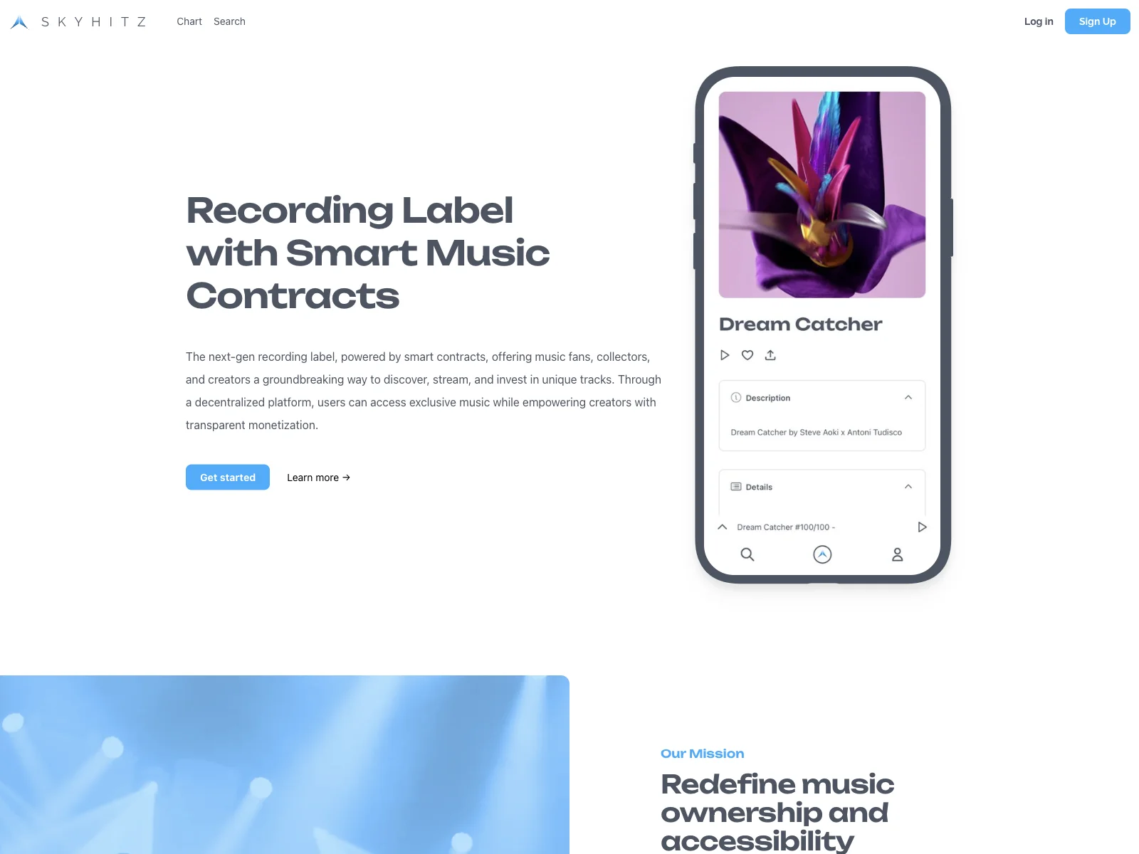 Skyhitz: Empowering Music Fans and Creators with AI and Smart Contracts