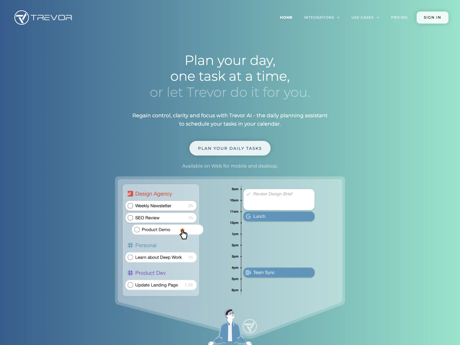 Trevor AI: Transform Your Daily Planning