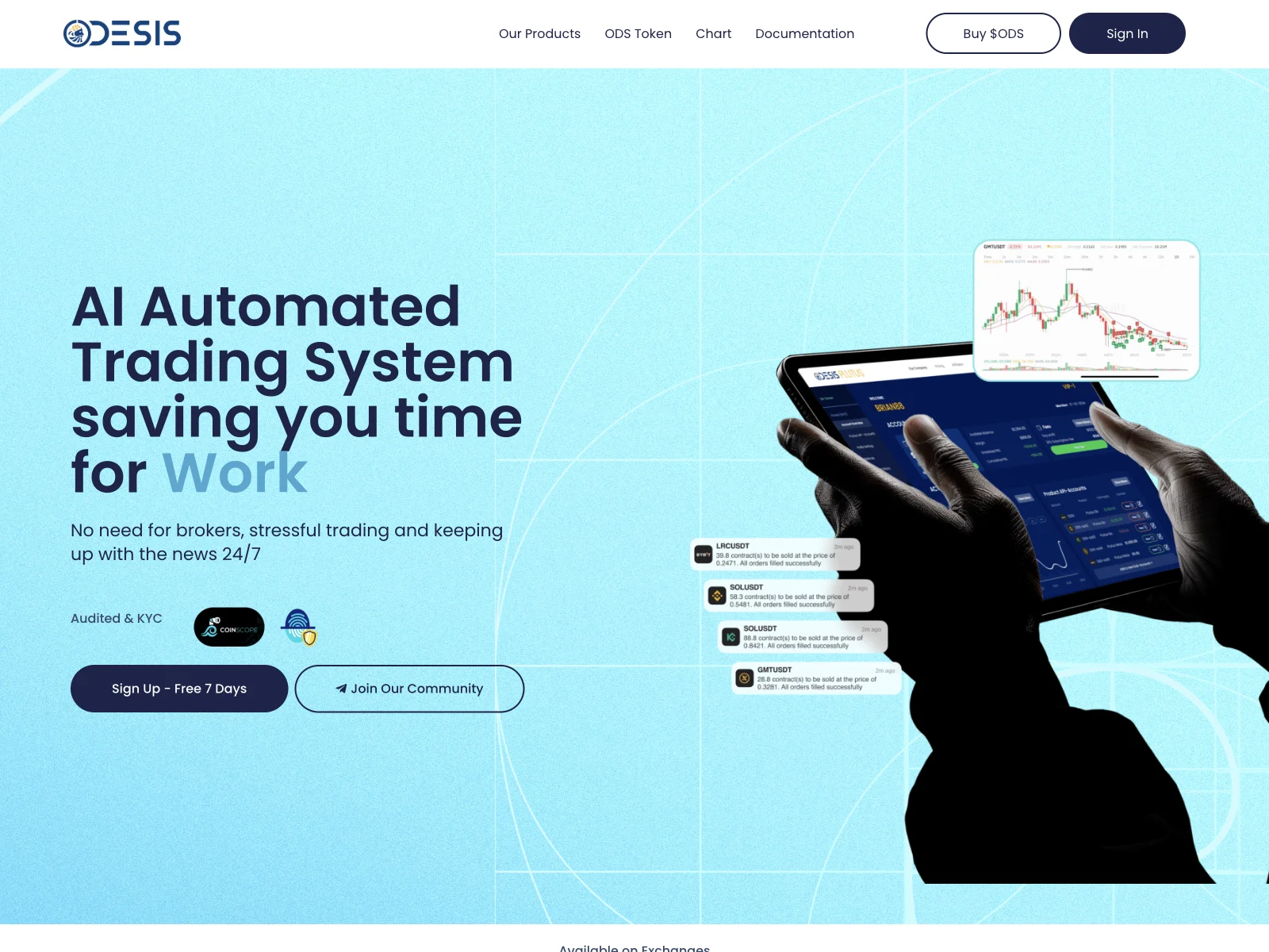 ODESIS Automated Trading System: Save Time and Trade Smarter