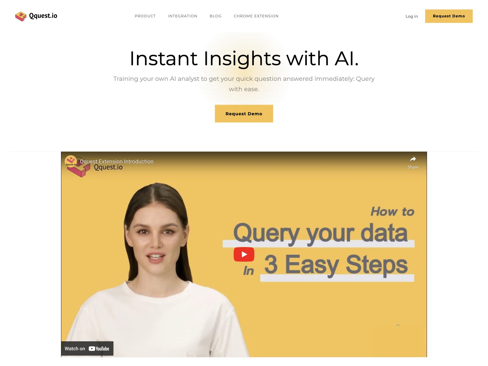 Qquest: Your AI Assistant for Swift and Personalized Insights Query