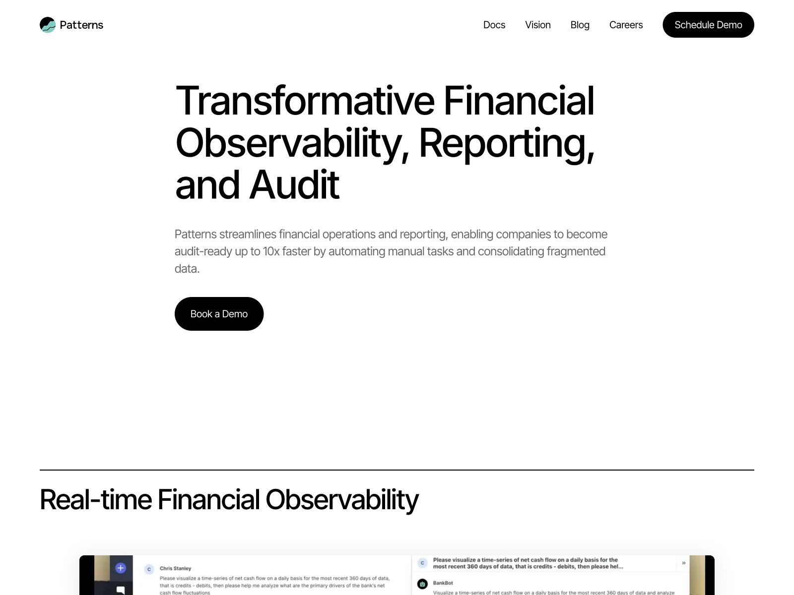 Patterns Data Systems: Streamlining Financial Operations