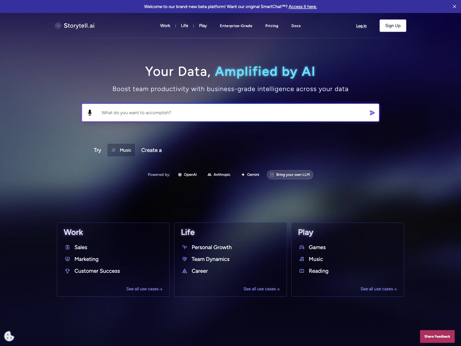 Storytell.ai: Transforming Data into Valuable Business Intelligence with AI