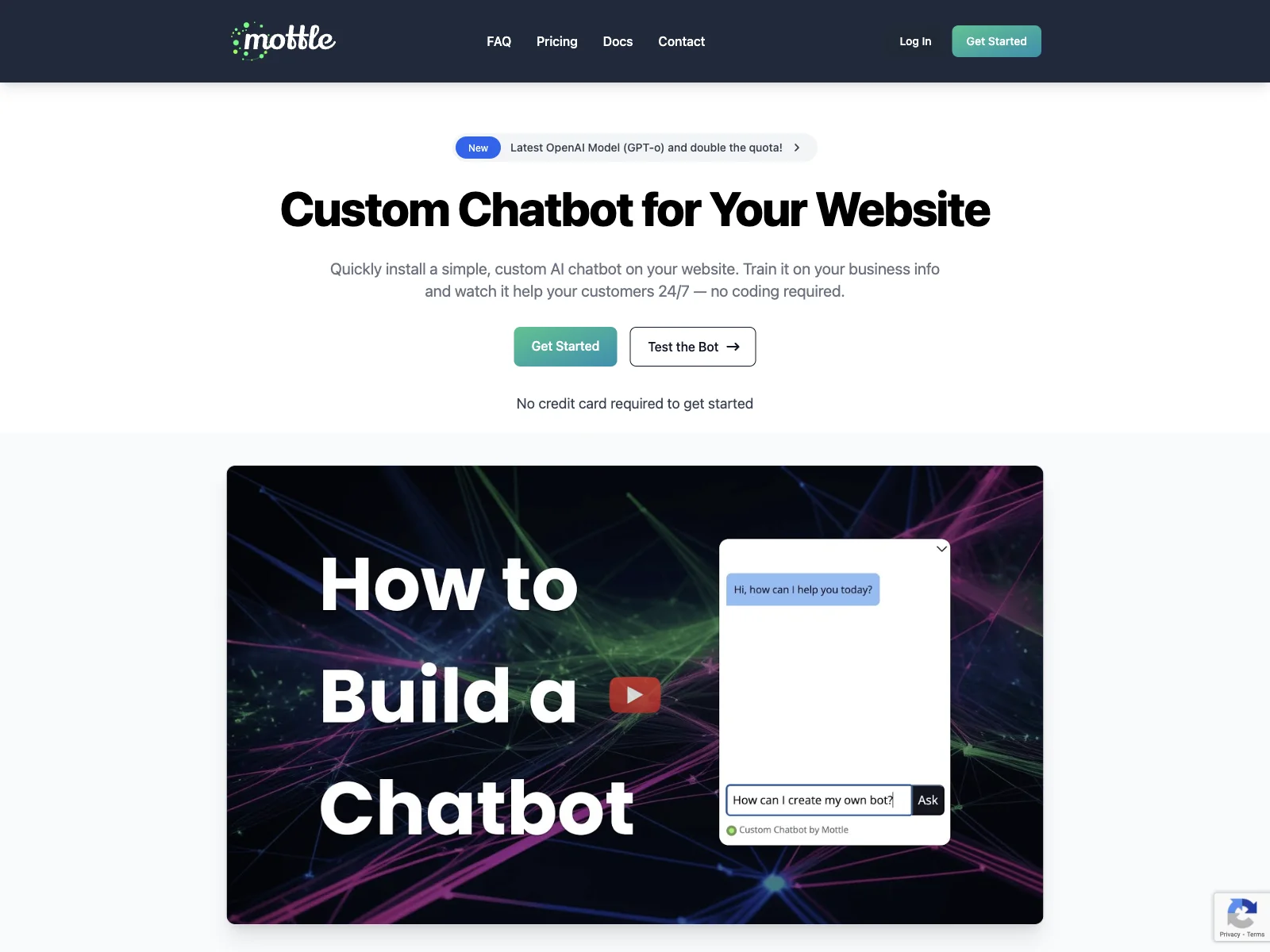 Mottle: Empowering Your Website with Custom ChatGPT